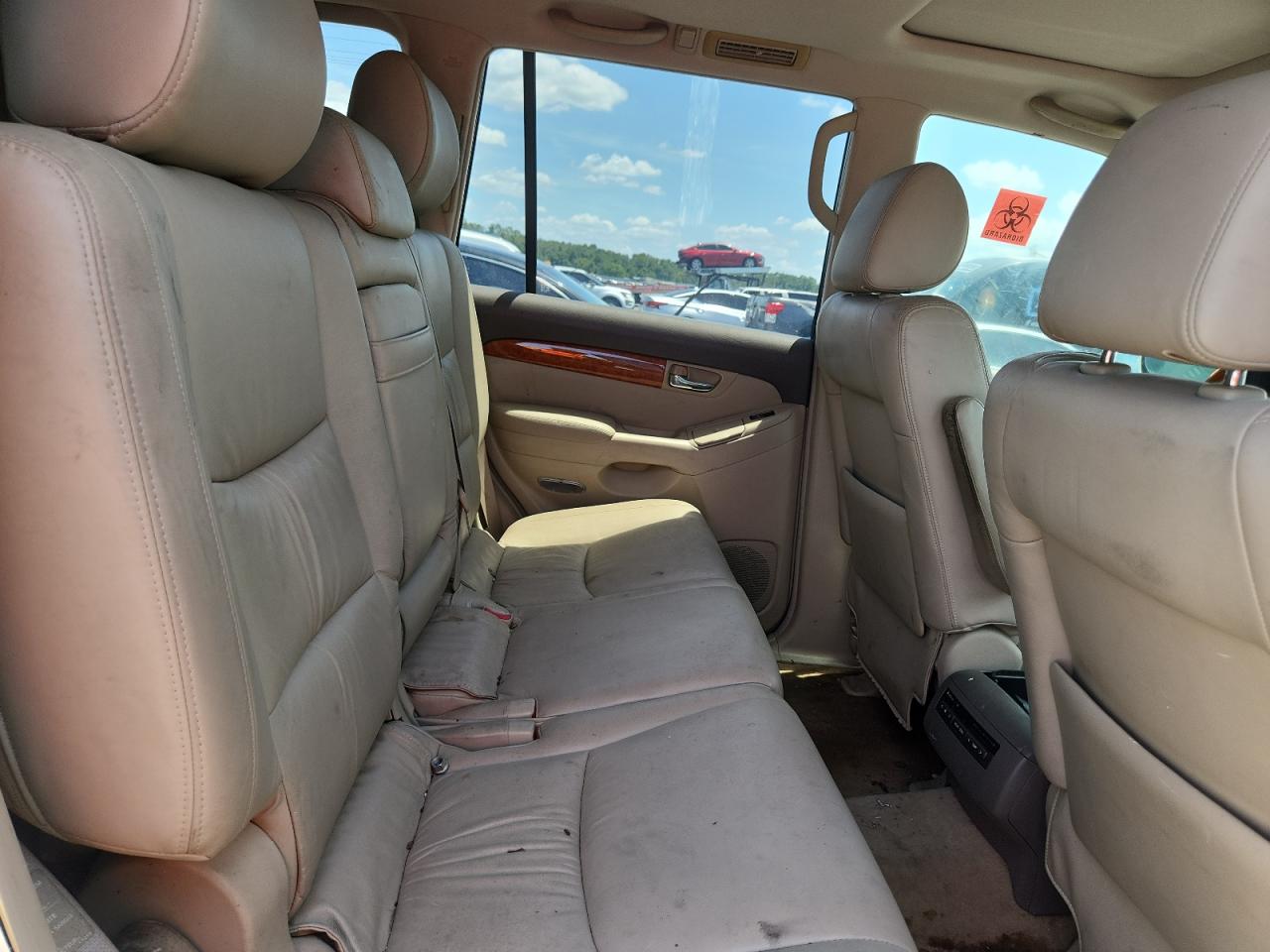 2007 Lexus Gx 470 White vin: JTJBT20X070132823