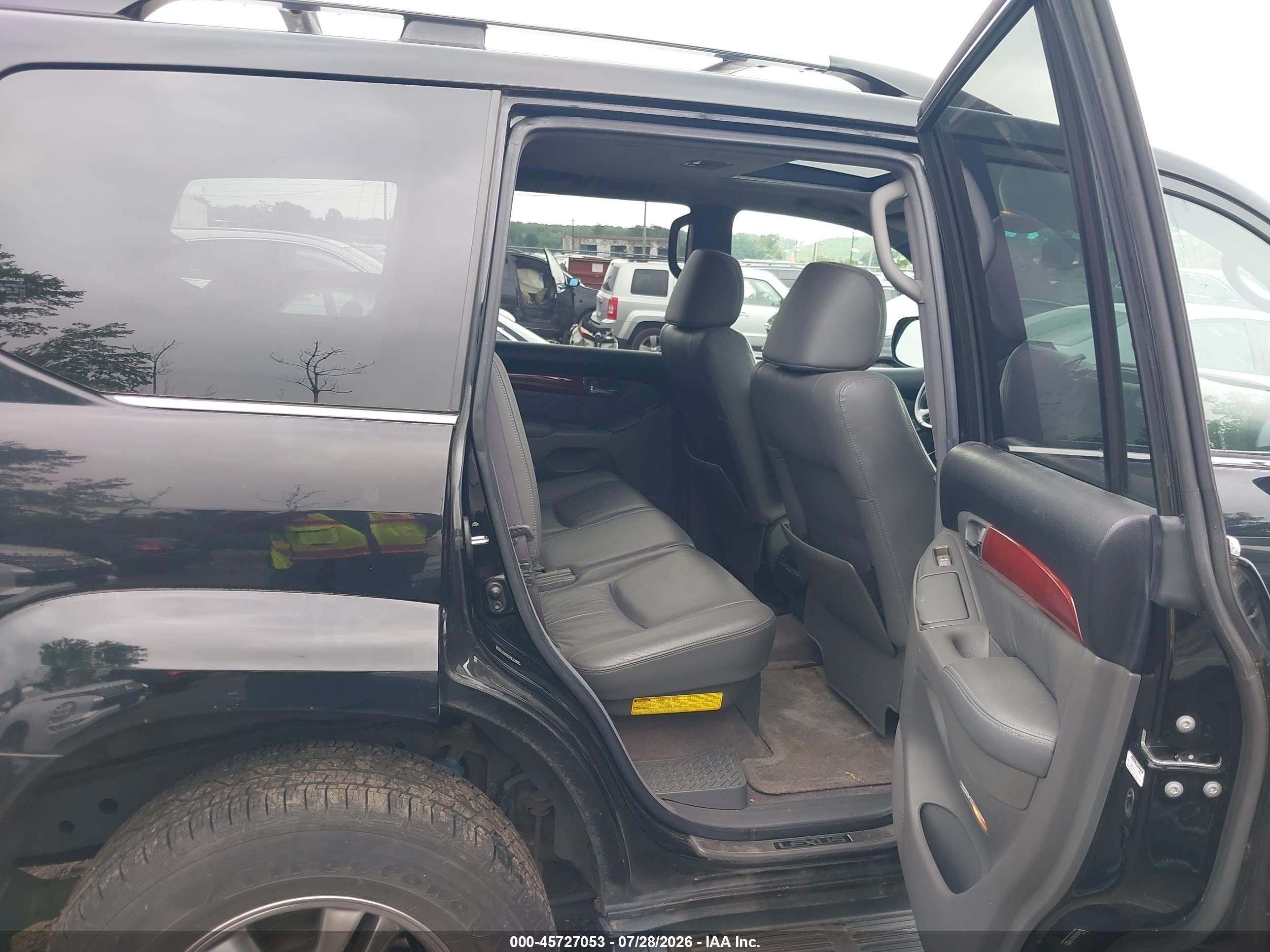 2008 Lexus Gx 470   Черный vin: JTJBT20X080149719