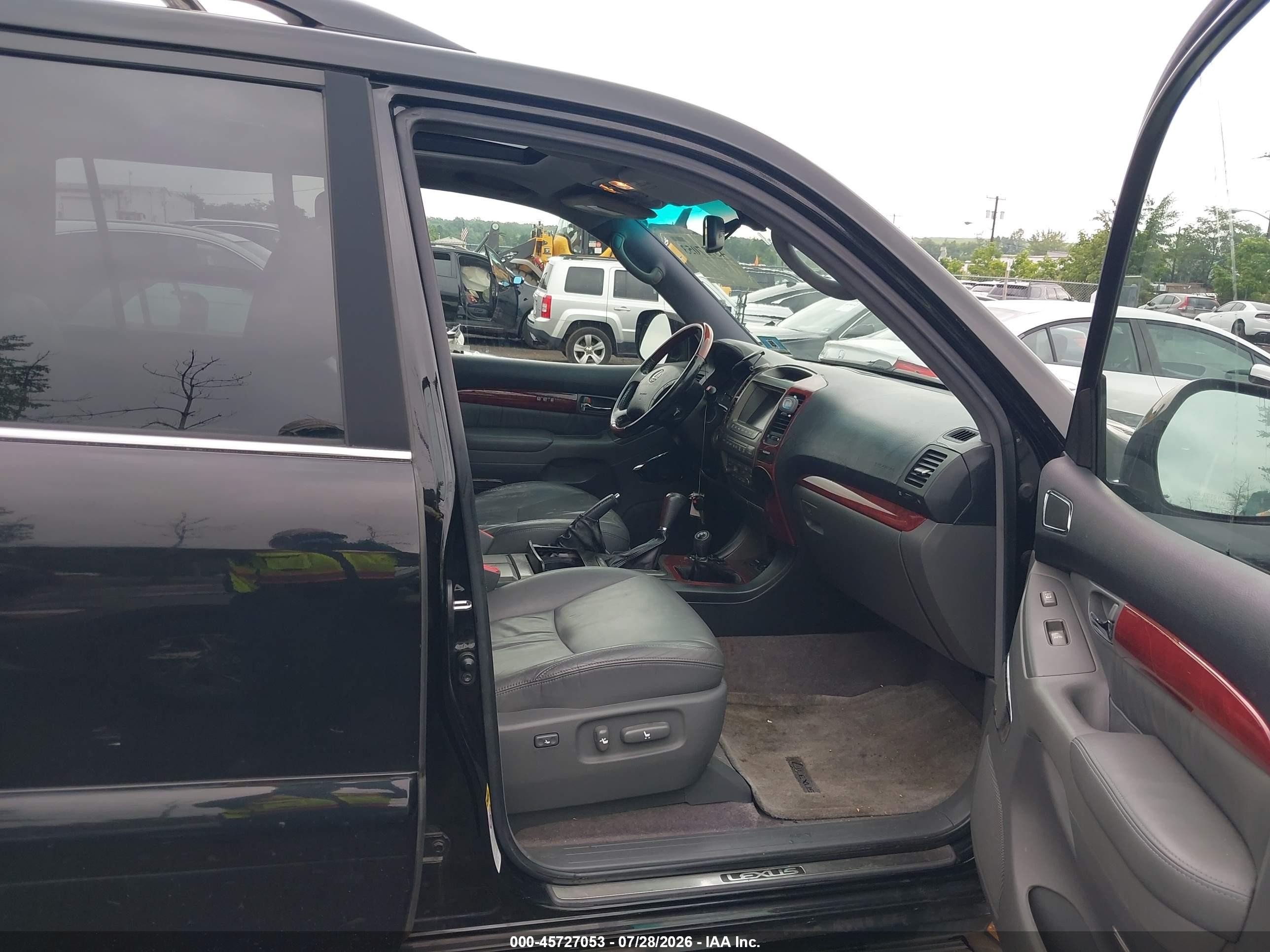 2008 Lexus Gx 470   Черный vin: JTJBT20X080149719