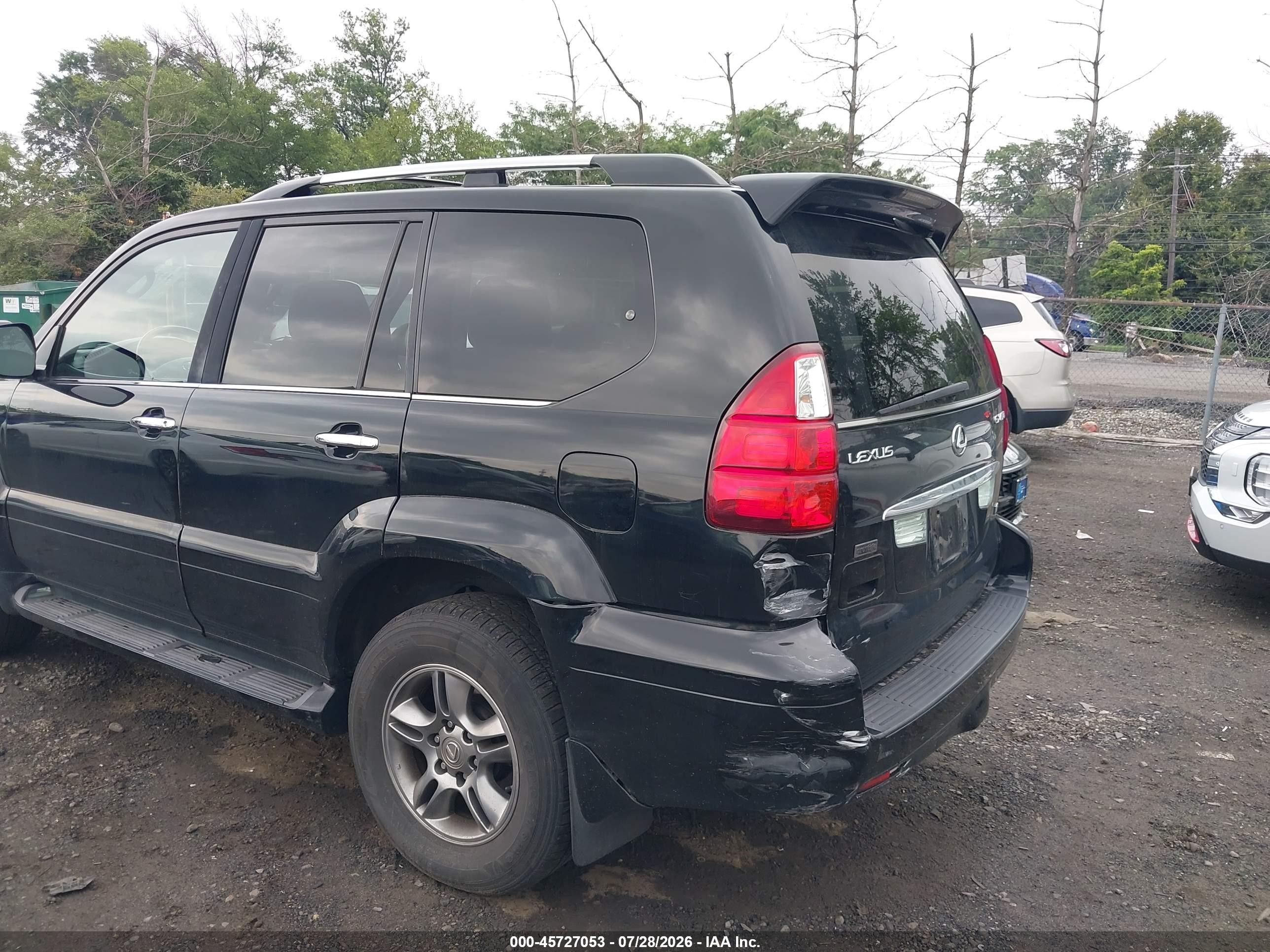 2008 Lexus Gx 470   Черный vin: JTJBT20X080149719