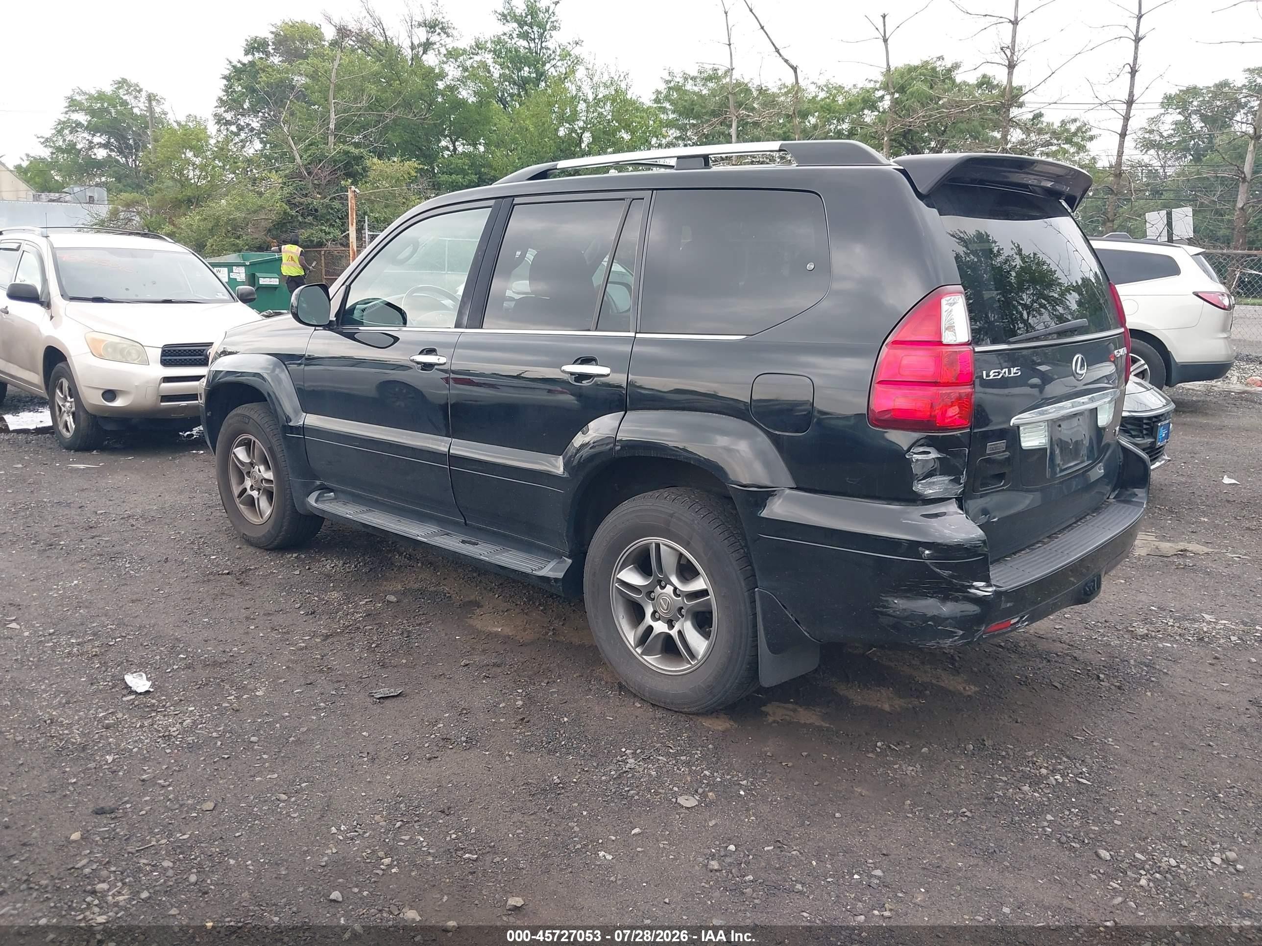 2008 Lexus Gx 470   Черный vin: JTJBT20X080149719