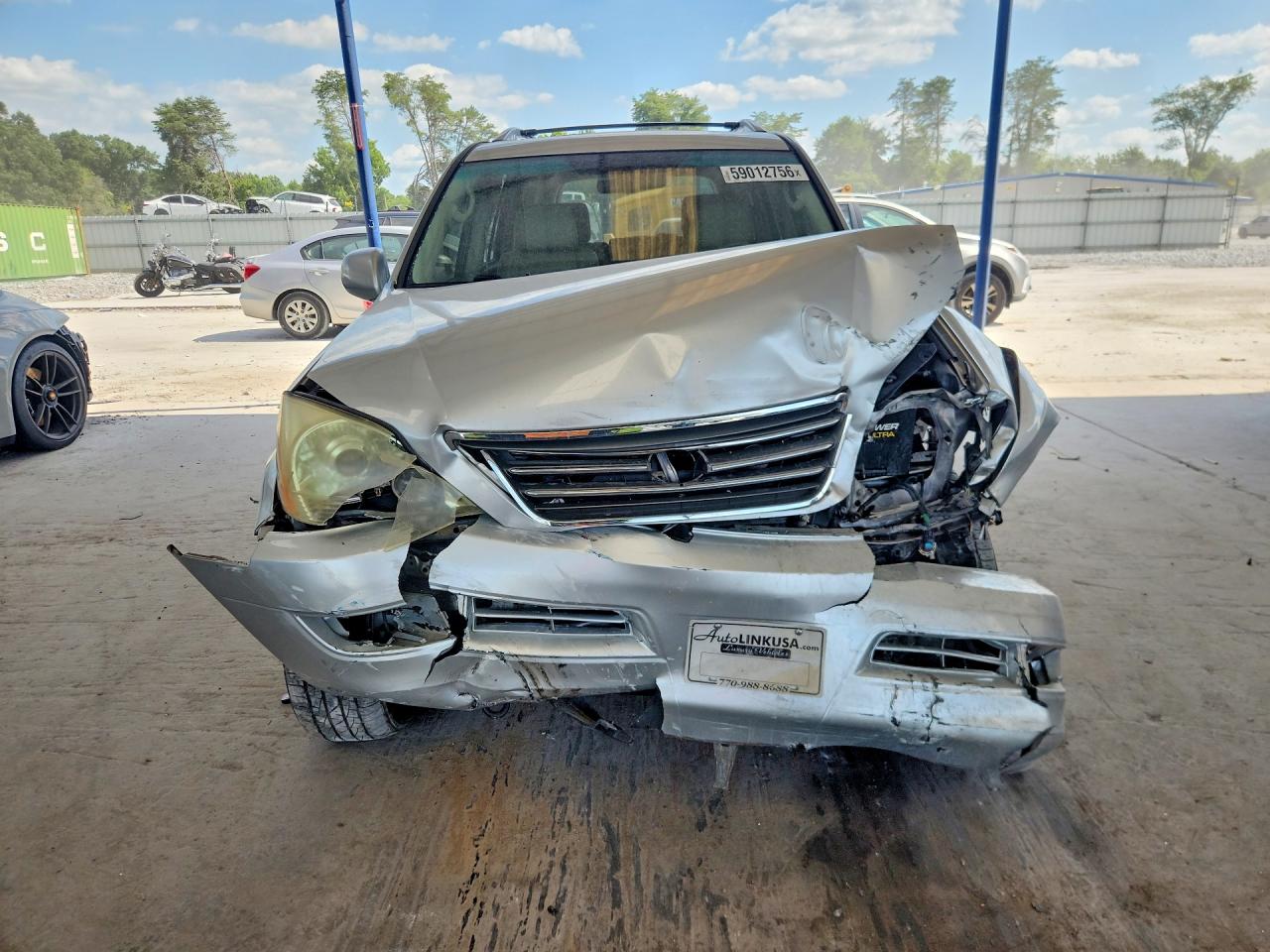 2008 Lexus Gx 470 Silver vin: JTJBT20X080157531