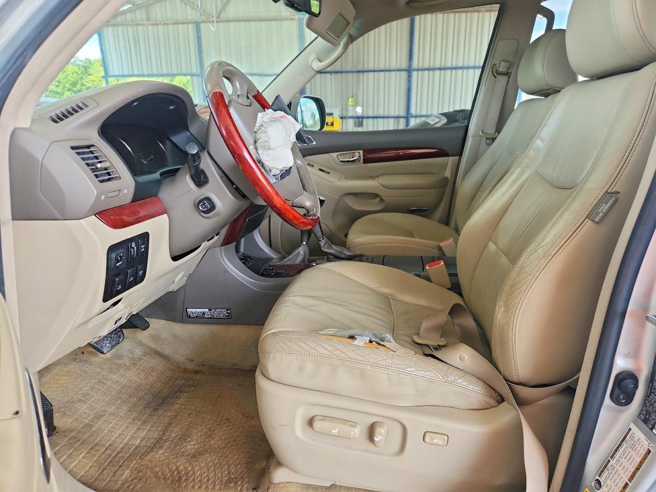 2008 Lexus Gx 470 Silver vin: JTJBT20X080157531