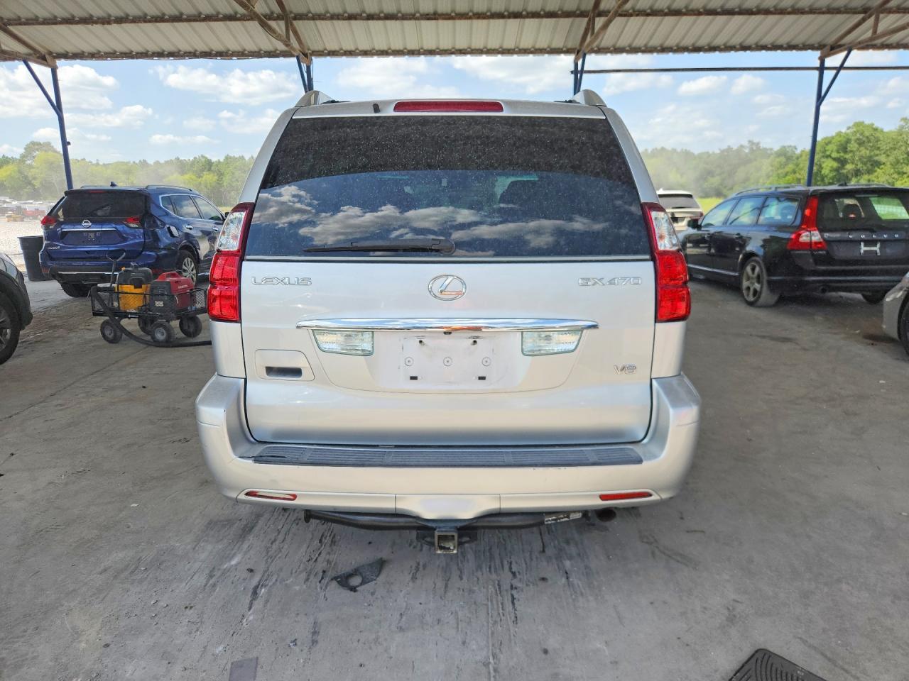 2008 Lexus Gx 470 Silver vin: JTJBT20X080157531