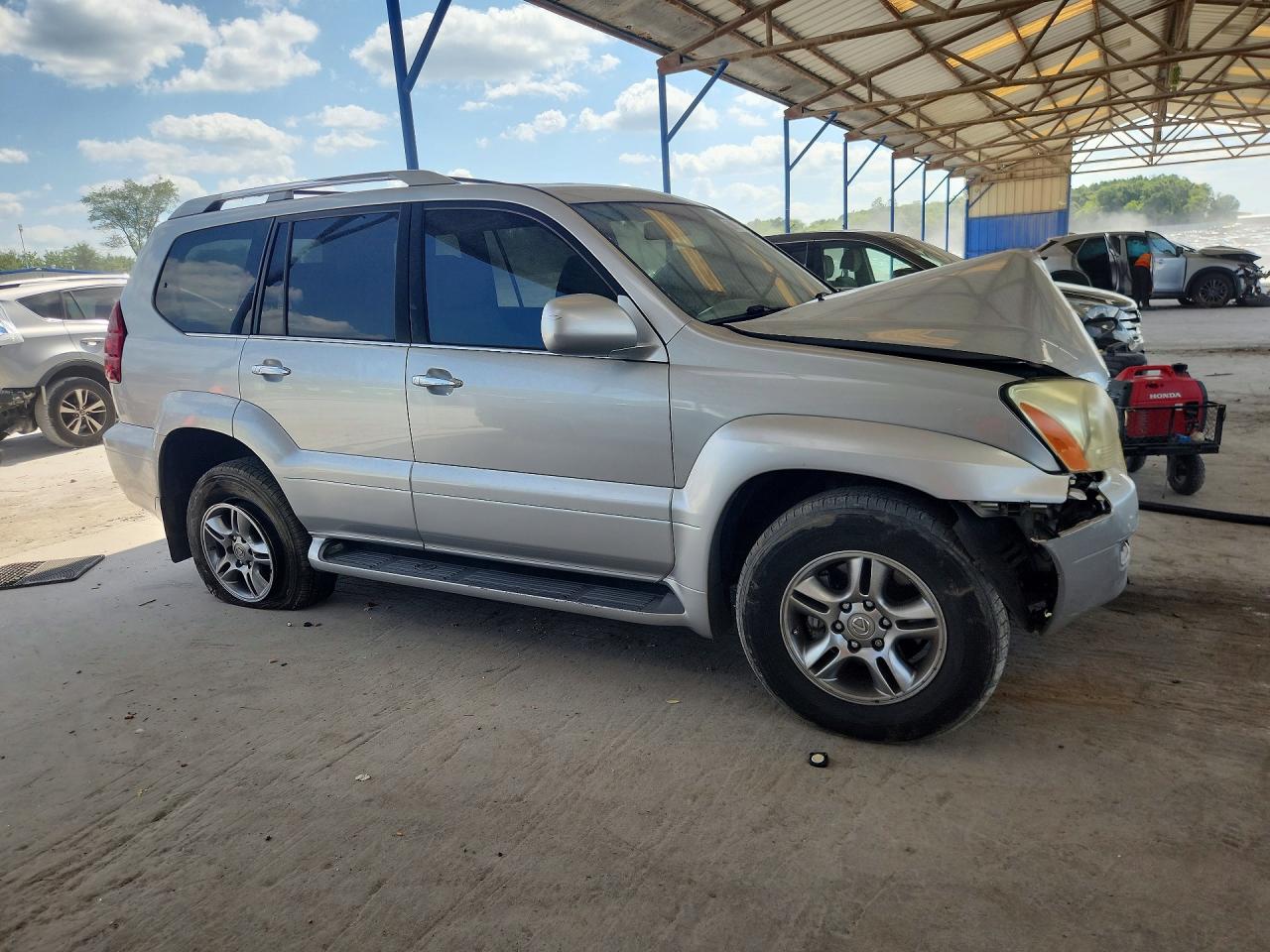 2008 Lexus Gx 470 Silver vin: JTJBT20X080157531
