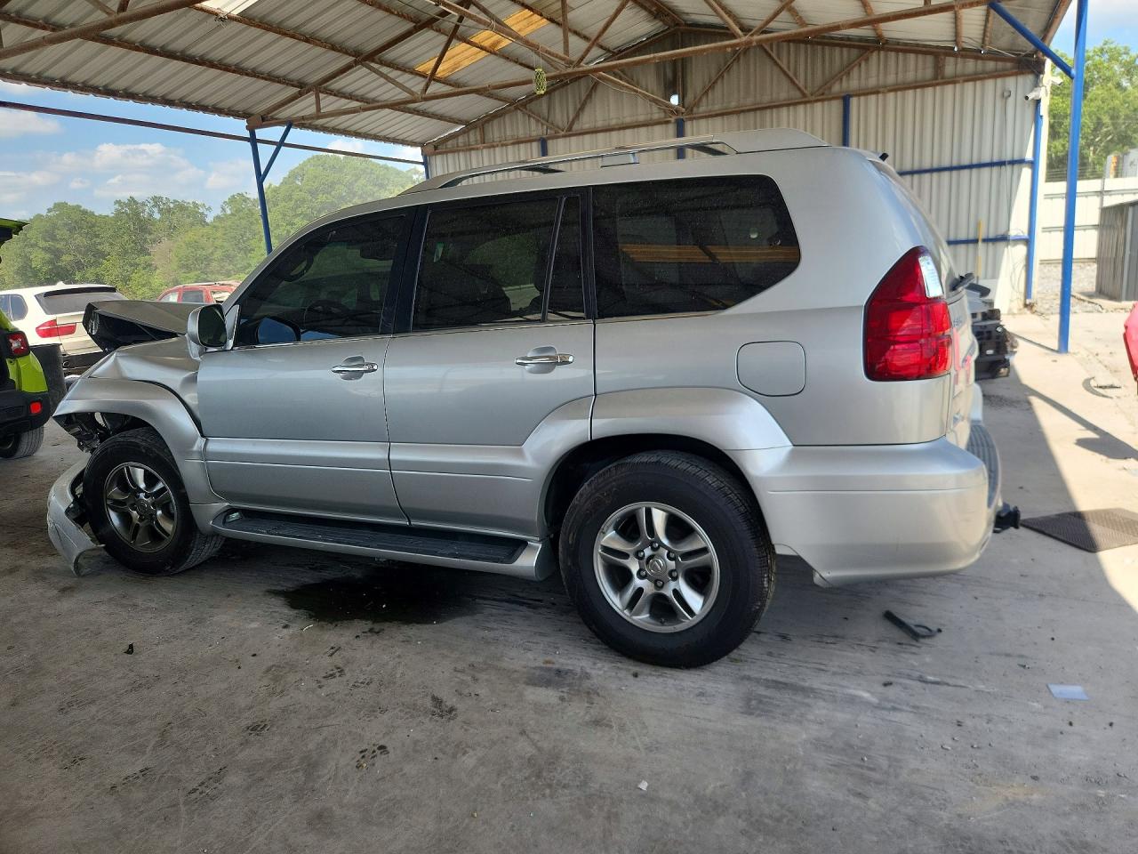 2008 Lexus Gx 470 Silver vin: JTJBT20X080157531