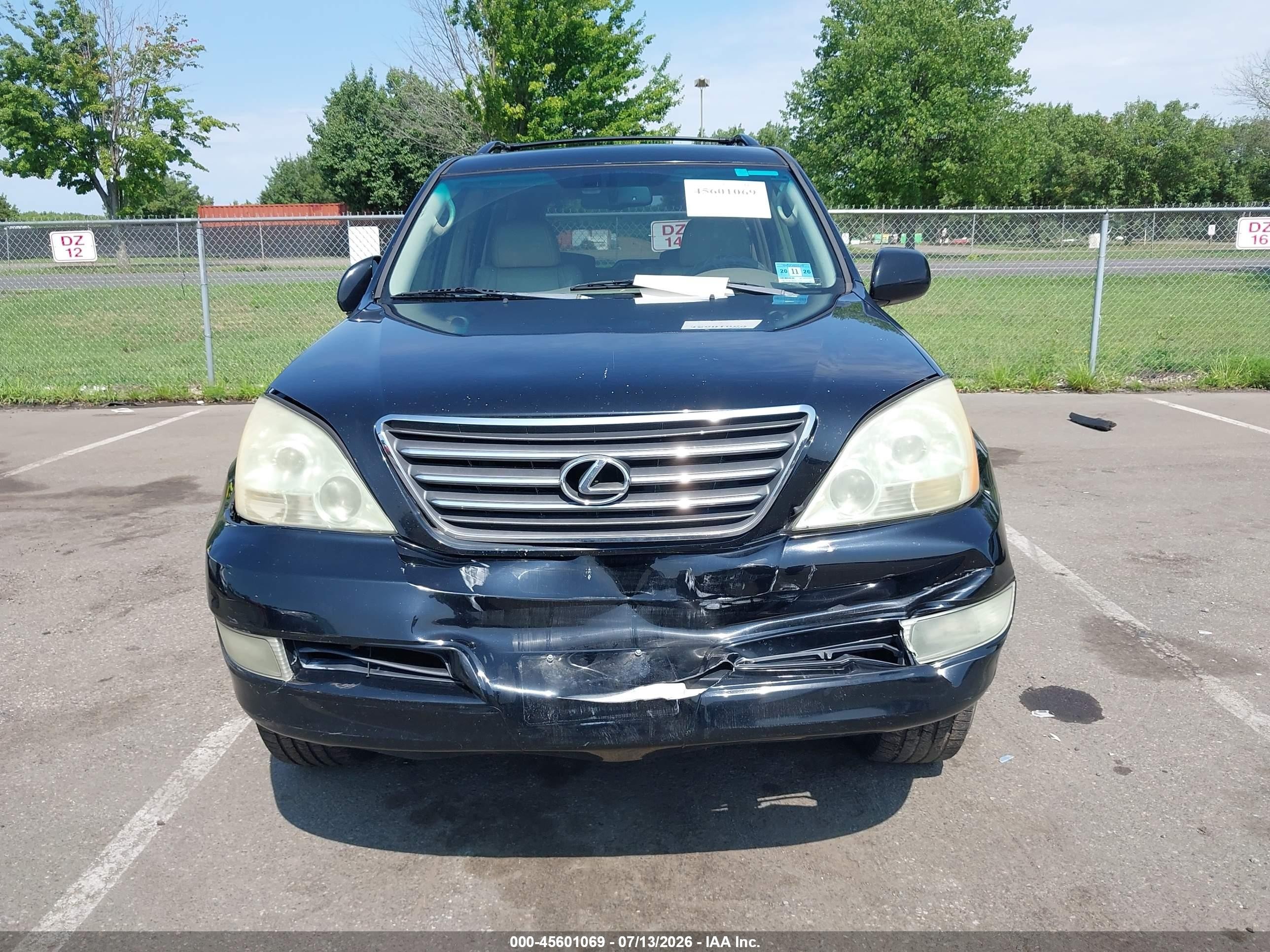 2008 Lexus Gx 470   Black vin: JTJBT20X080158274