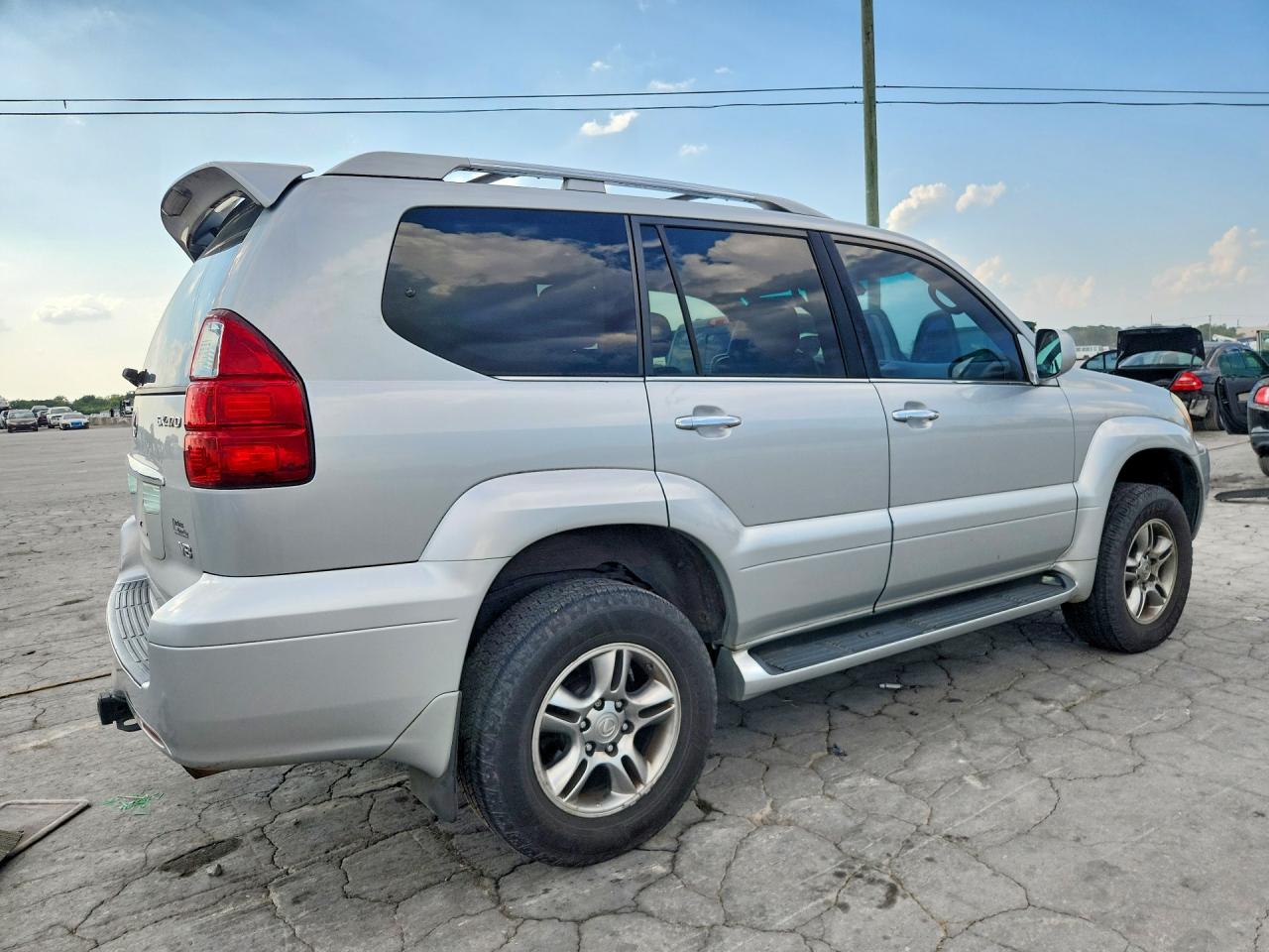 2008 Lexus Gx 470 Silver vin: JTJBT20X080161644