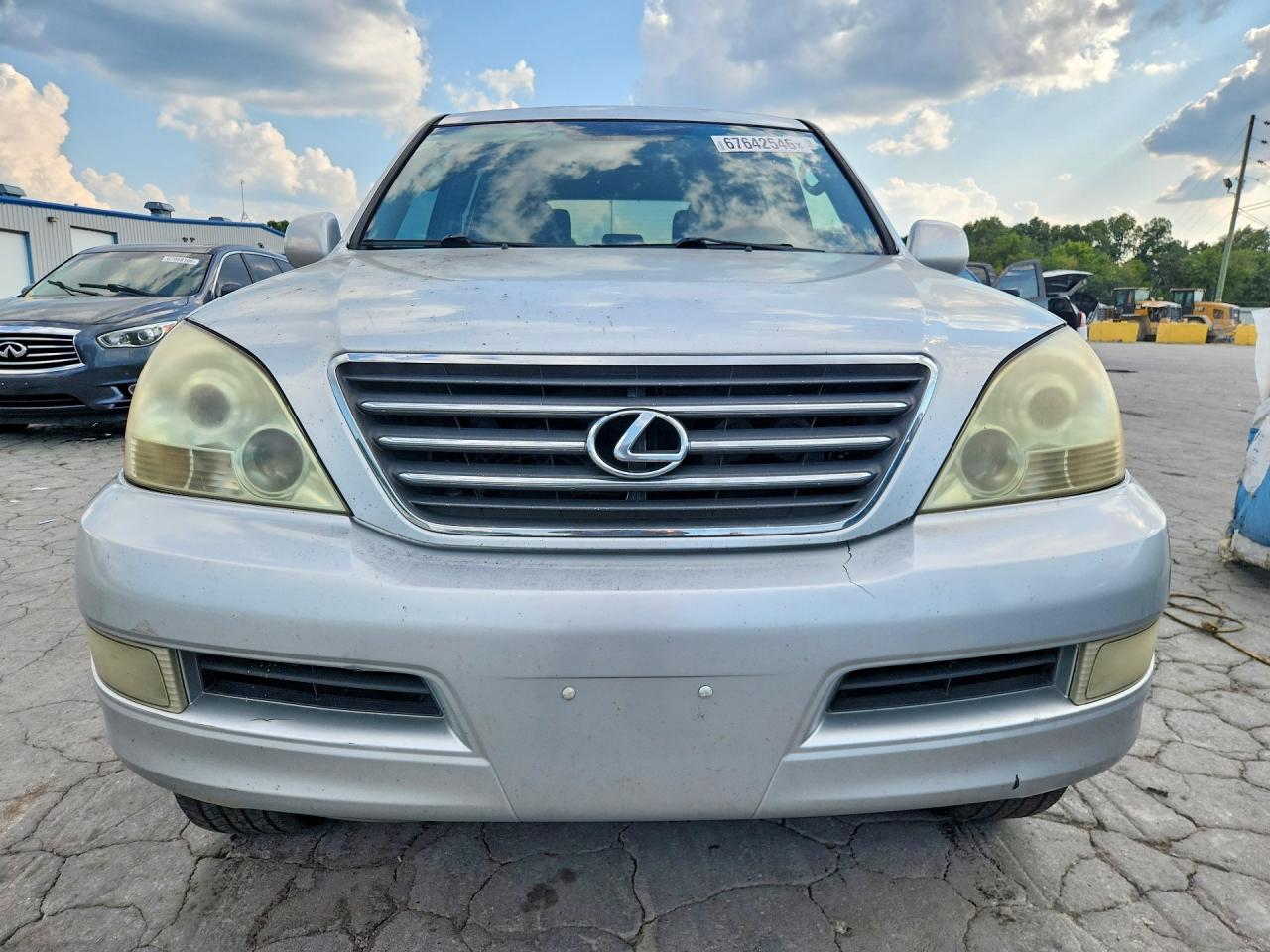 2008 Lexus Gx 470 Silver vin: JTJBT20X080161644