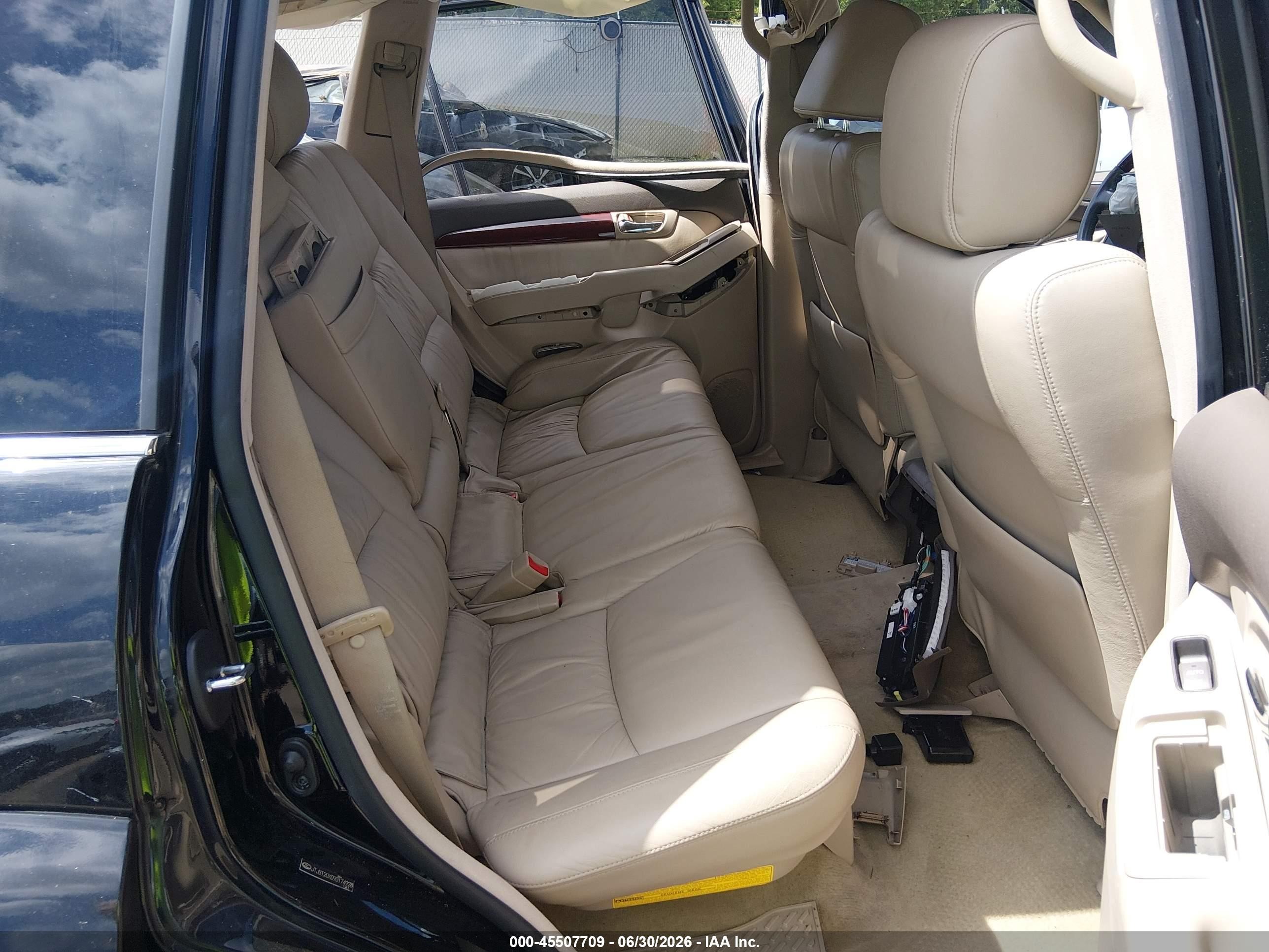 2009 Lexus Gx 470   Black vin: JTJBT20X090174928