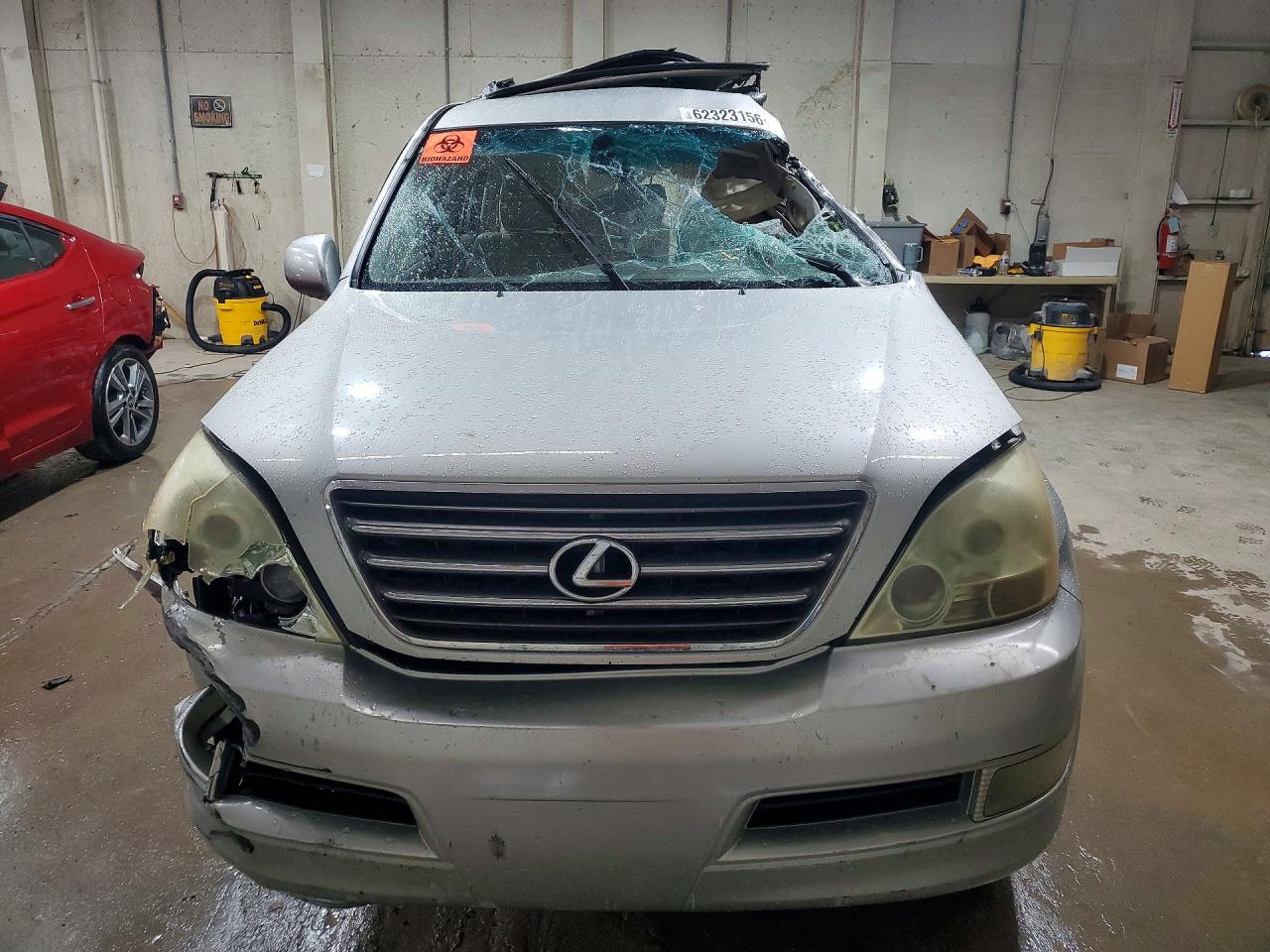 2003 Lexus Gx 470 Silver vin: JTJBT20X130012958