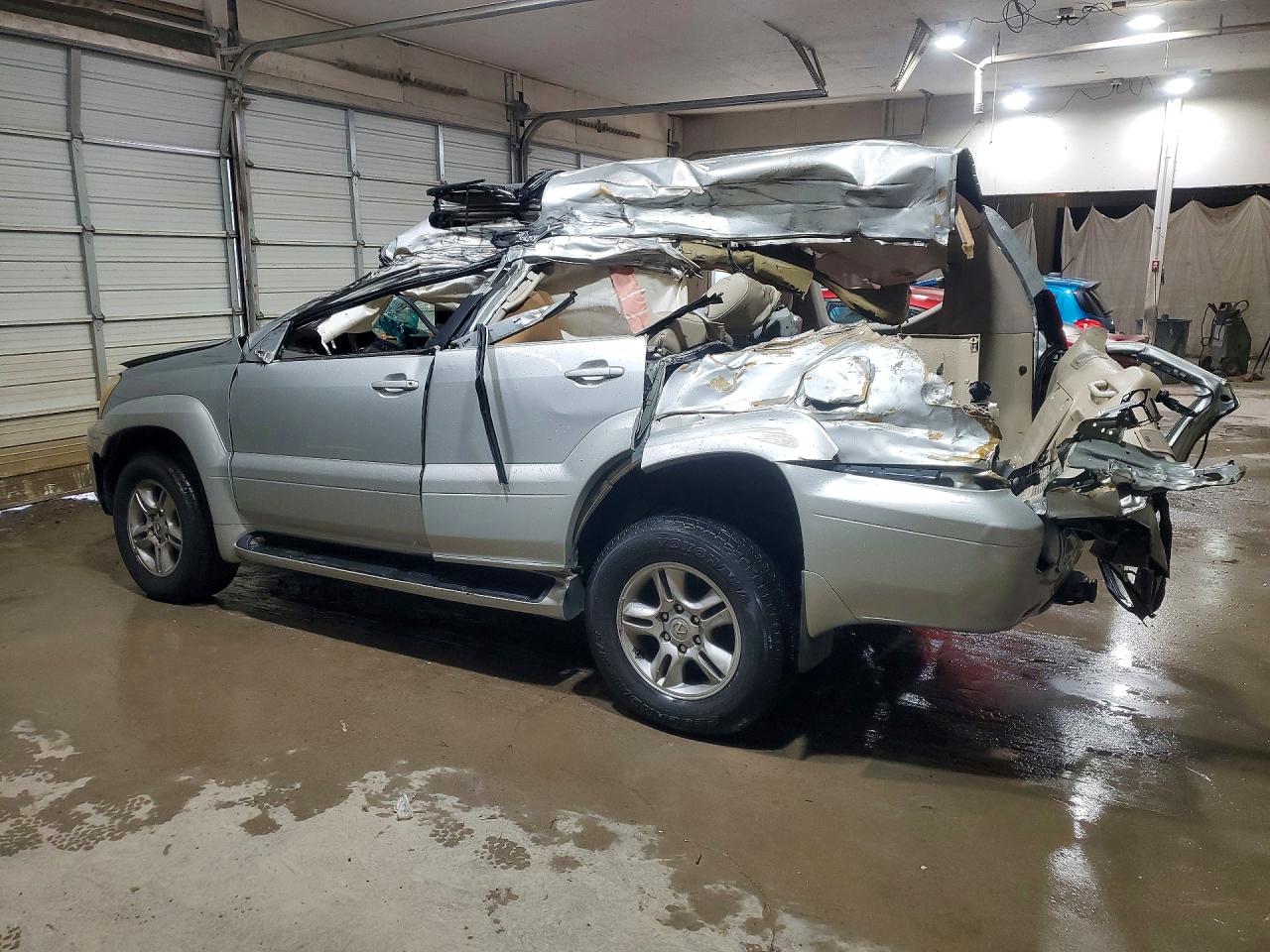 2003 Lexus Gx 470 Silver vin: JTJBT20X130012958