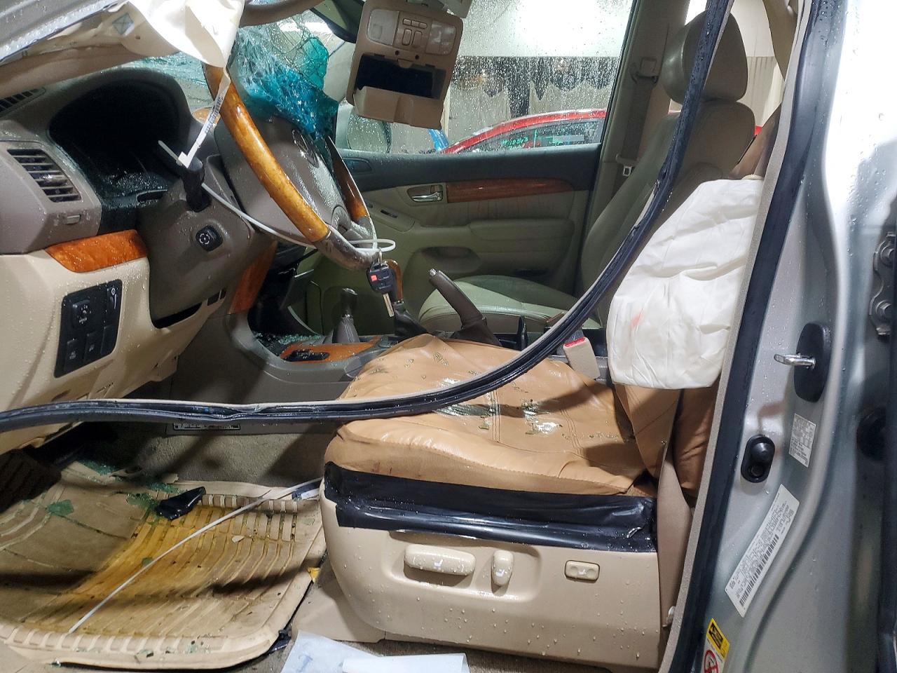 2003 Lexus Gx 470 Silver vin: JTJBT20X130012958