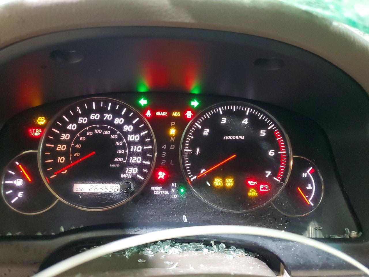 2003 Lexus Gx 470 Silver vin: JTJBT20X130012958