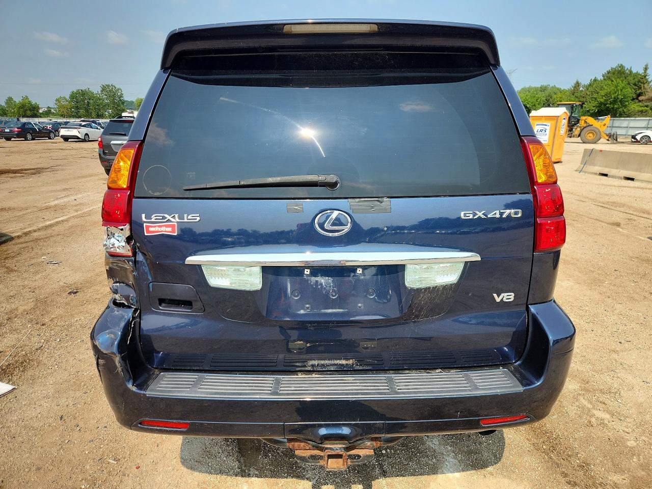 2004 Lexus Gx 470 Синий vin: JTJBT20X140025193