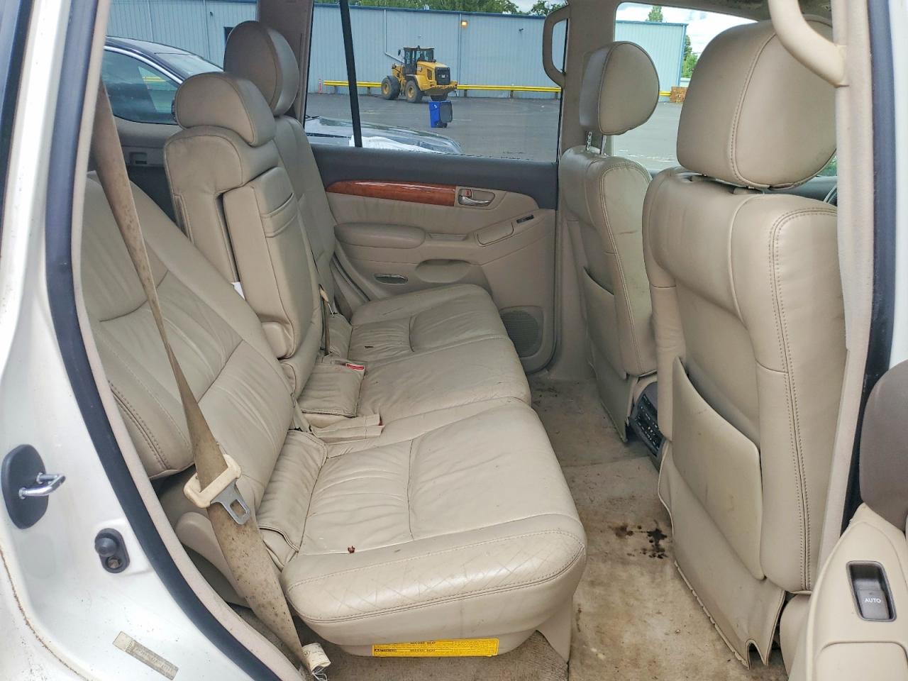 2004 Lexus Gx 470 White vin: JTJBT20X140037313
