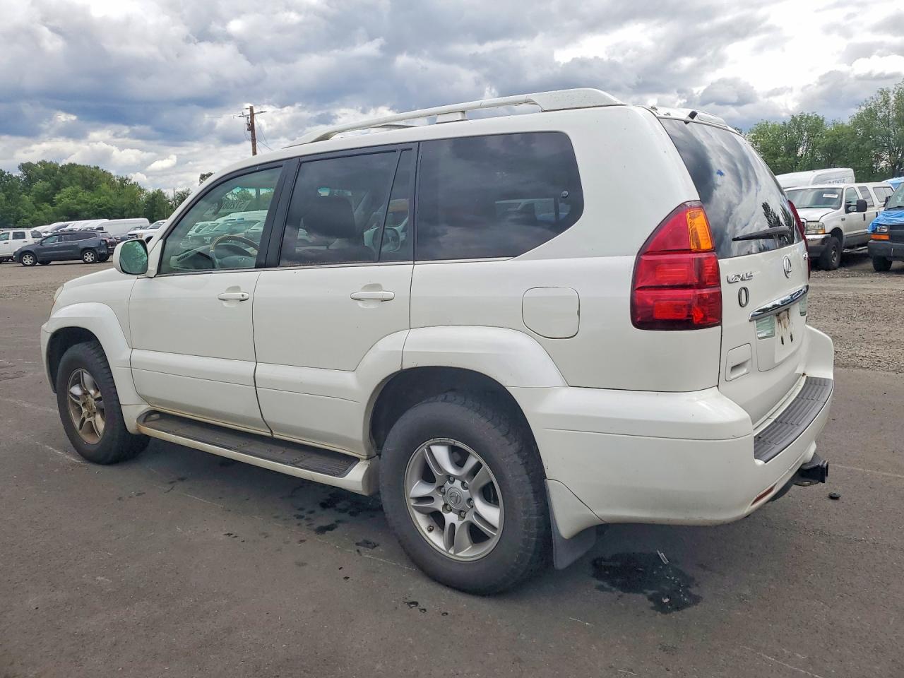 2004 Lexus Gx 470 White vin: JTJBT20X140037313