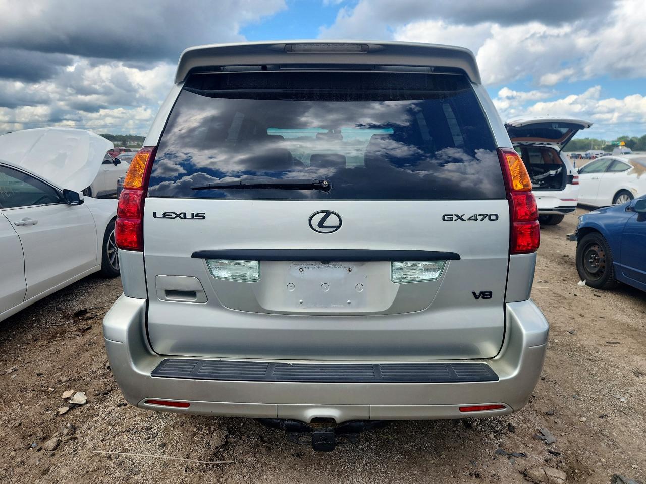 2004 Lexus Gx 470 Gray vin: JTJBT20X140043824