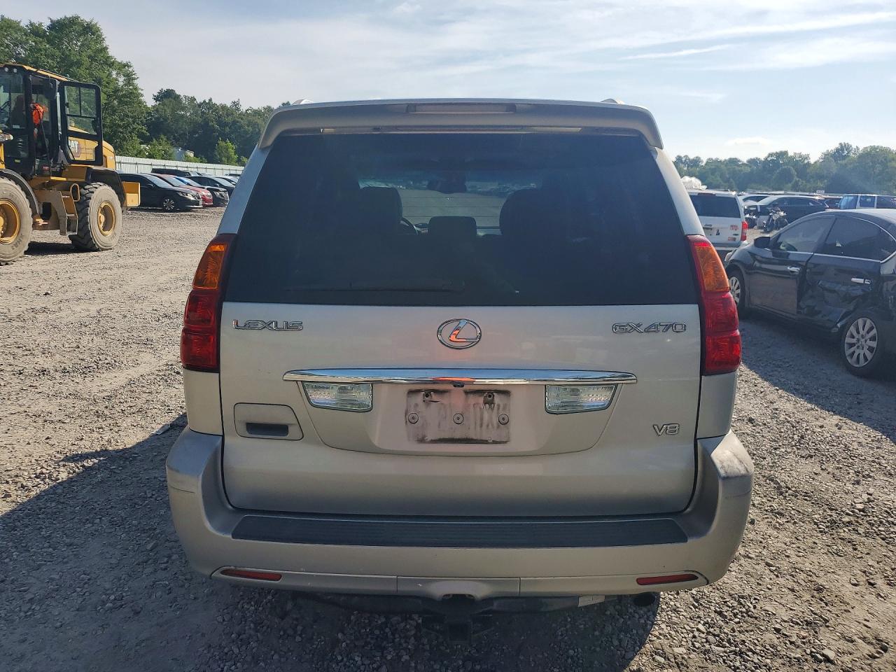 2004 Lexus Gx 470 Silver vin: JTJBT20X140044472