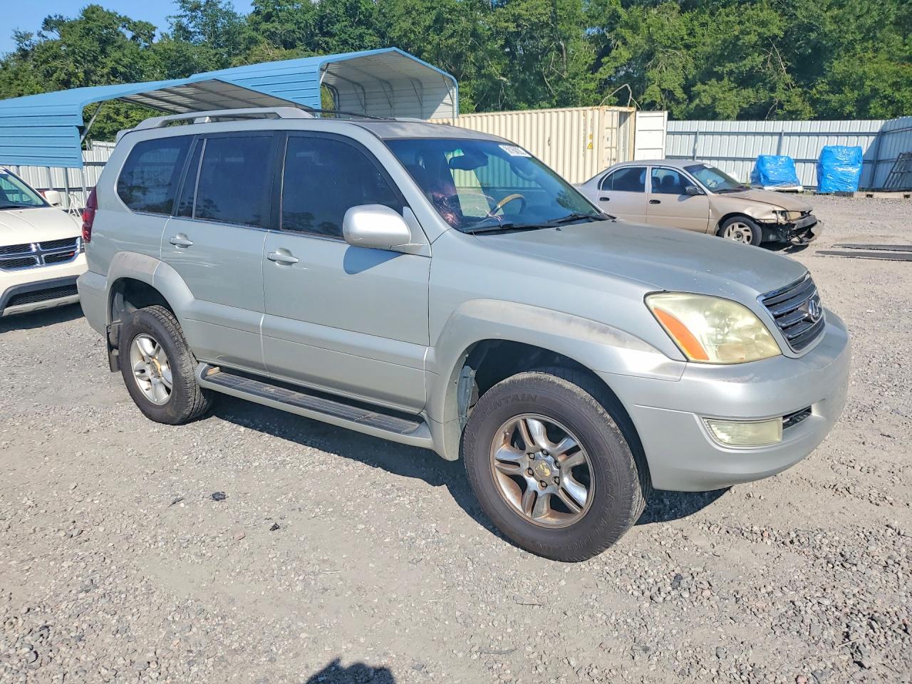 2004 Lexus Gx 470 Silver vin: JTJBT20X140044472