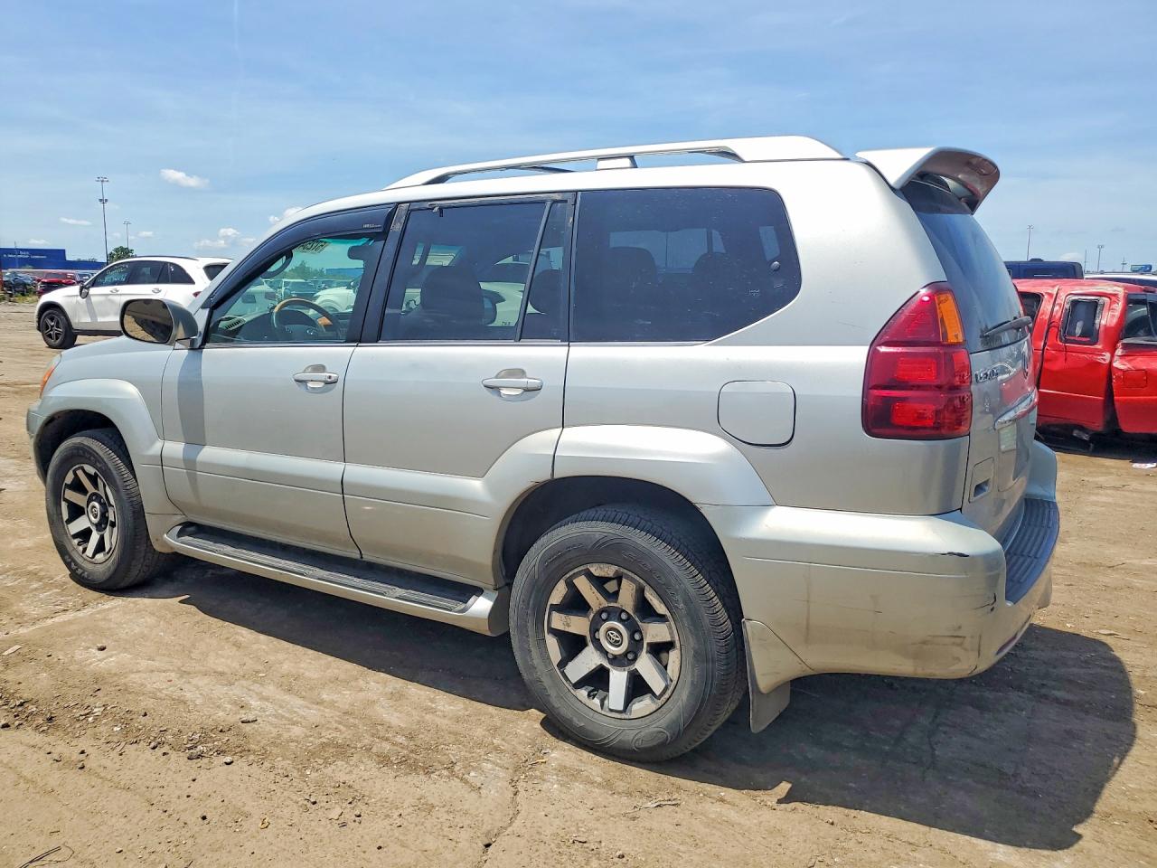 2005 Lexus Gx 470 Silver vin: JTJBT20X150087761
