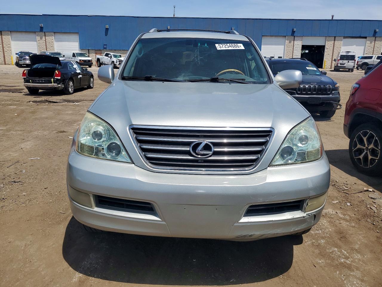 2005 Lexus Gx 470 Silver vin: JTJBT20X150087761