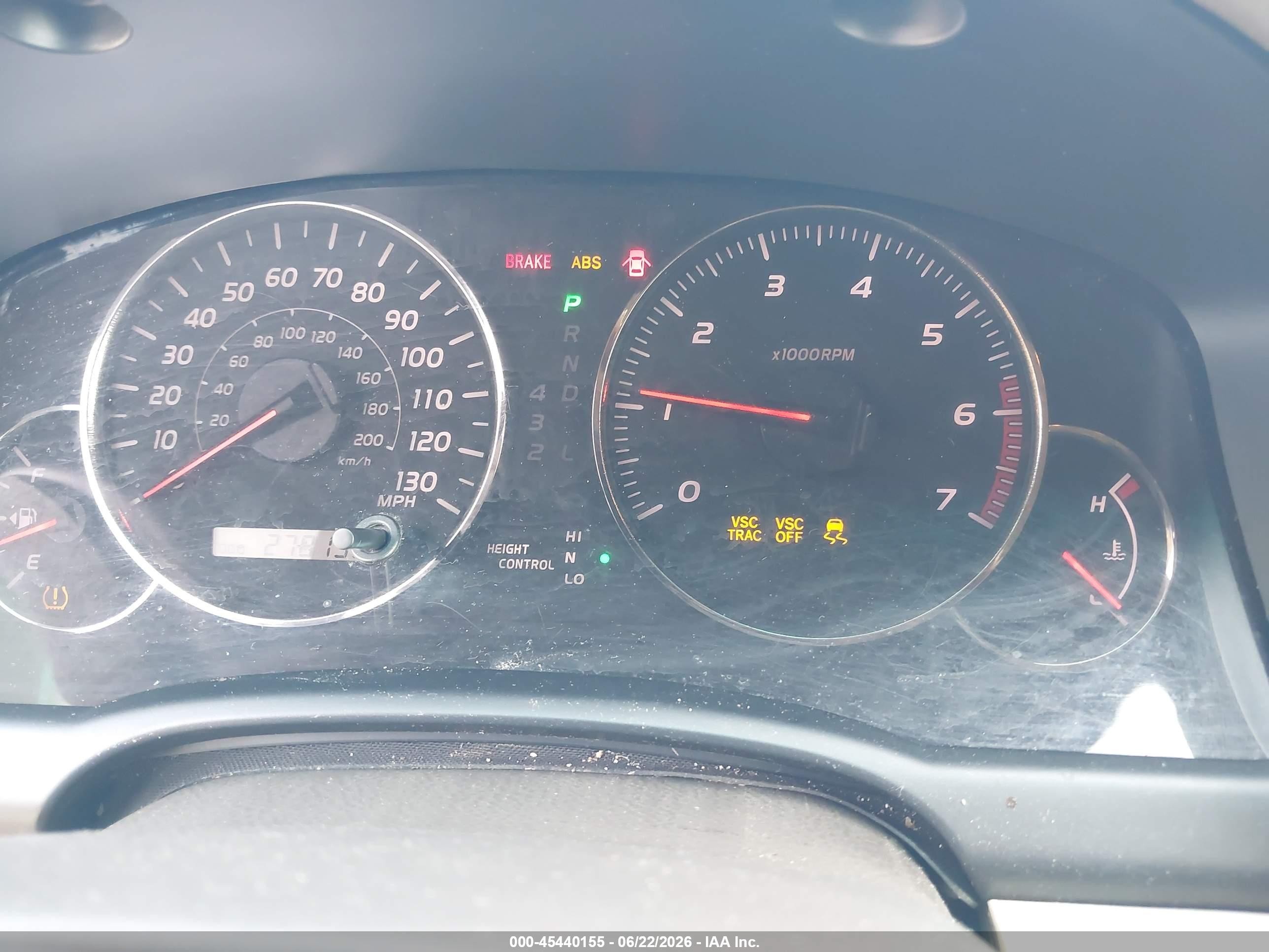 2006 Lexus Gx 470 Blue vin: JTJBT20X160096865