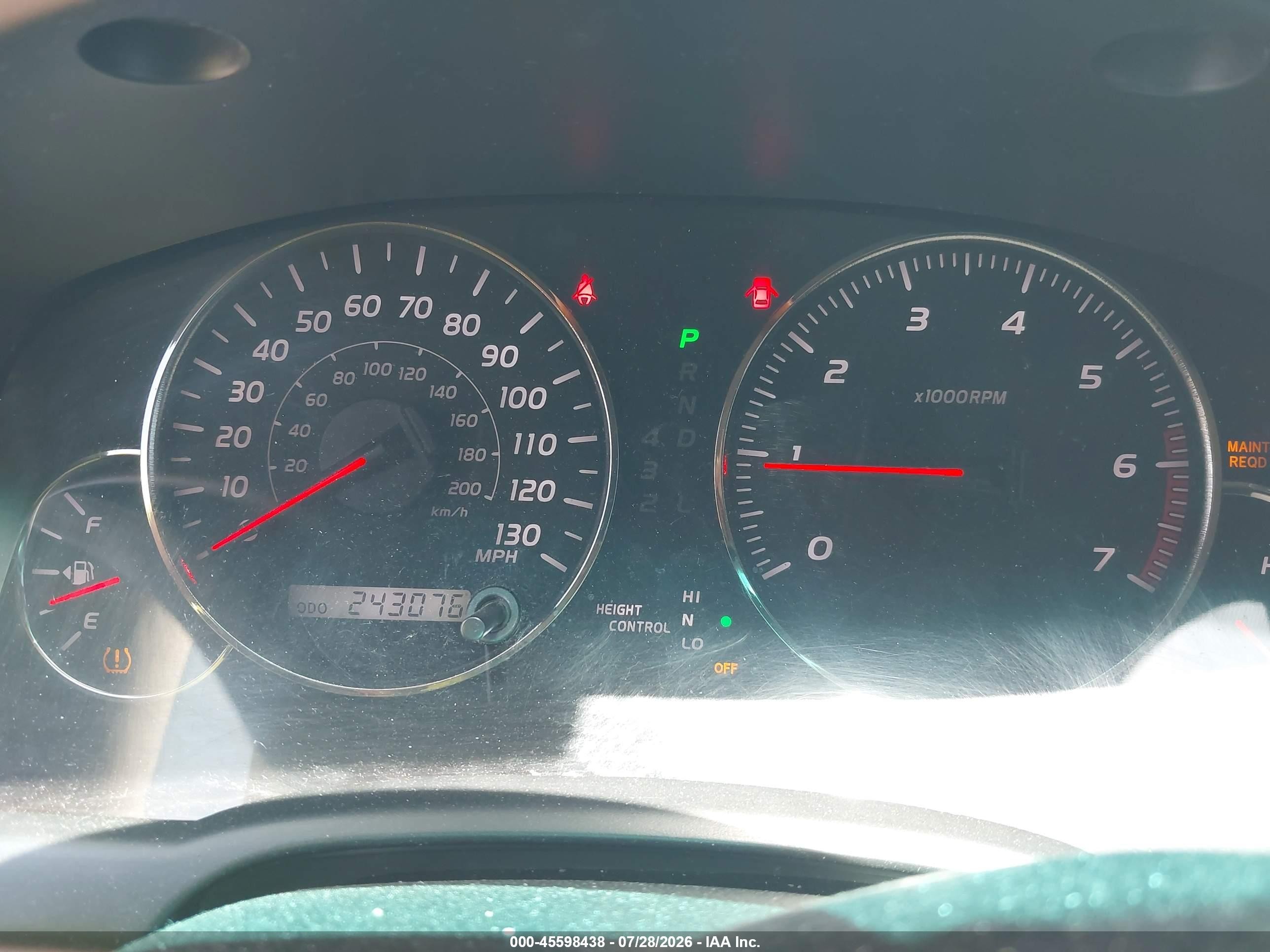 2007 Lexus Gx 470   Silver vin: JTJBT20X170126836