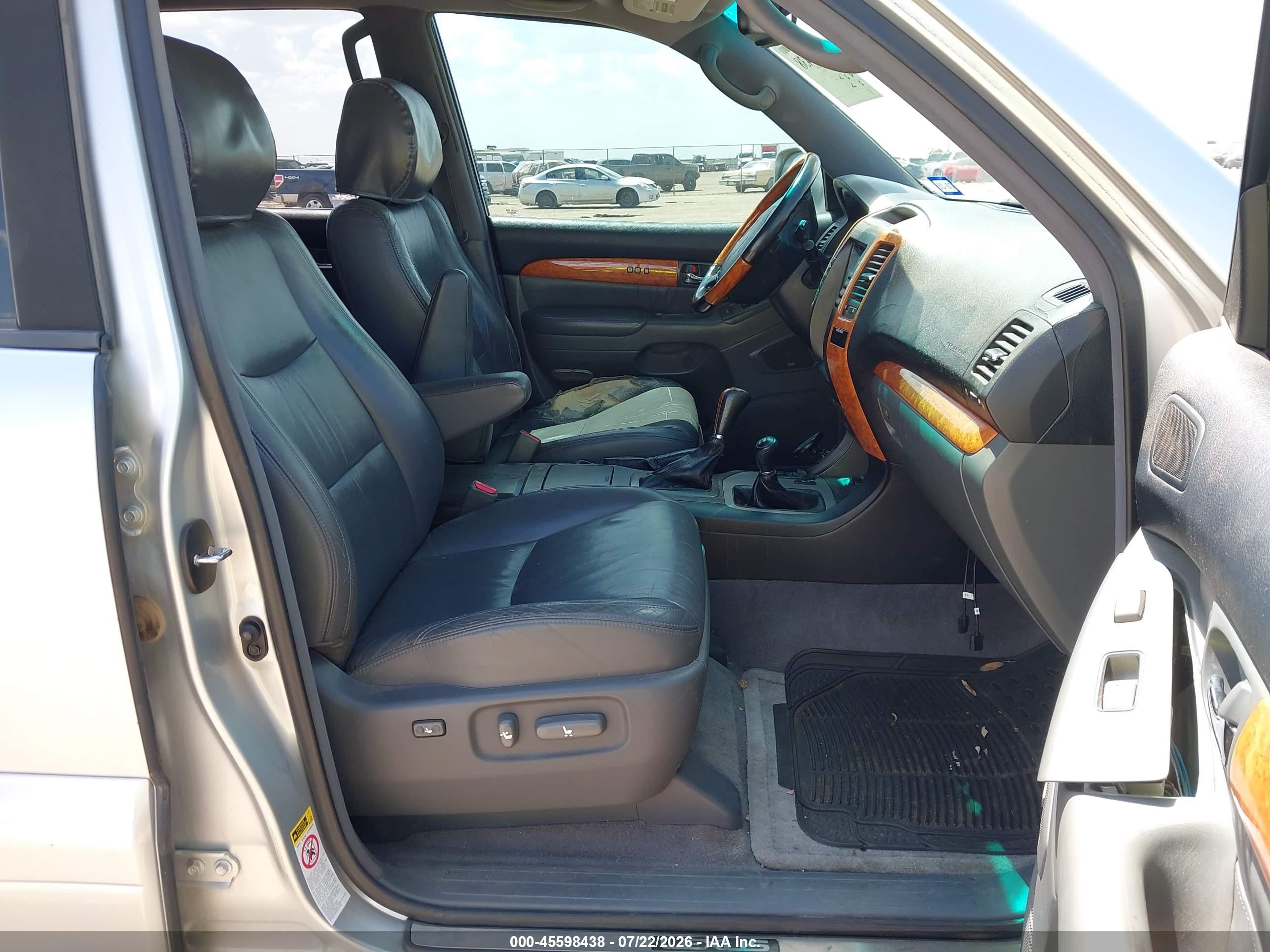 2007 Lexus Gx 470   Silver vin: JTJBT20X170126836