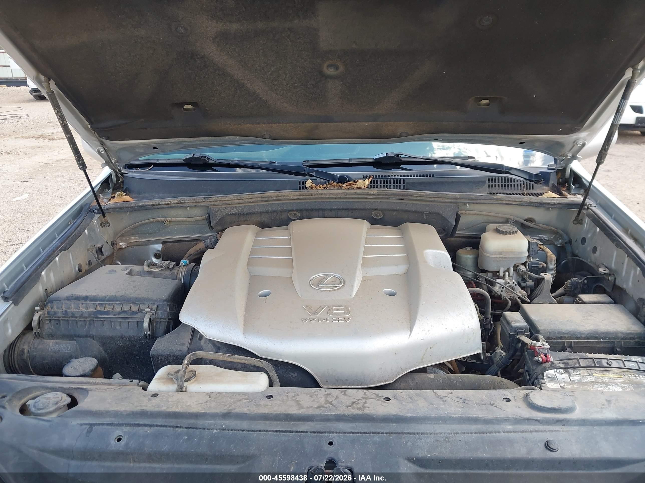 2007 Lexus Gx 470   Silver vin: JTJBT20X170126836