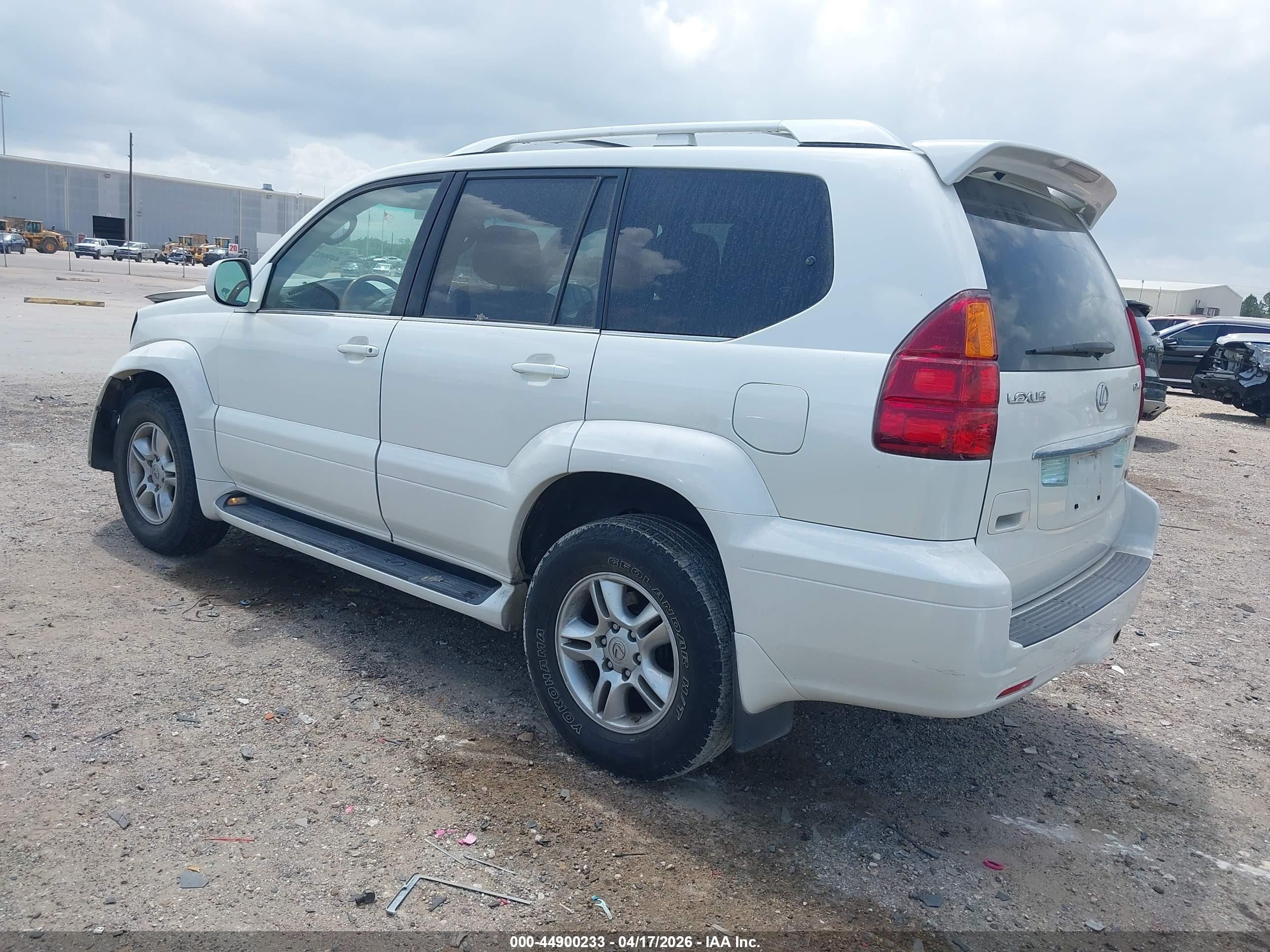 2007 Lexus Gx 470   Белый vin: JTJBT20X170134449