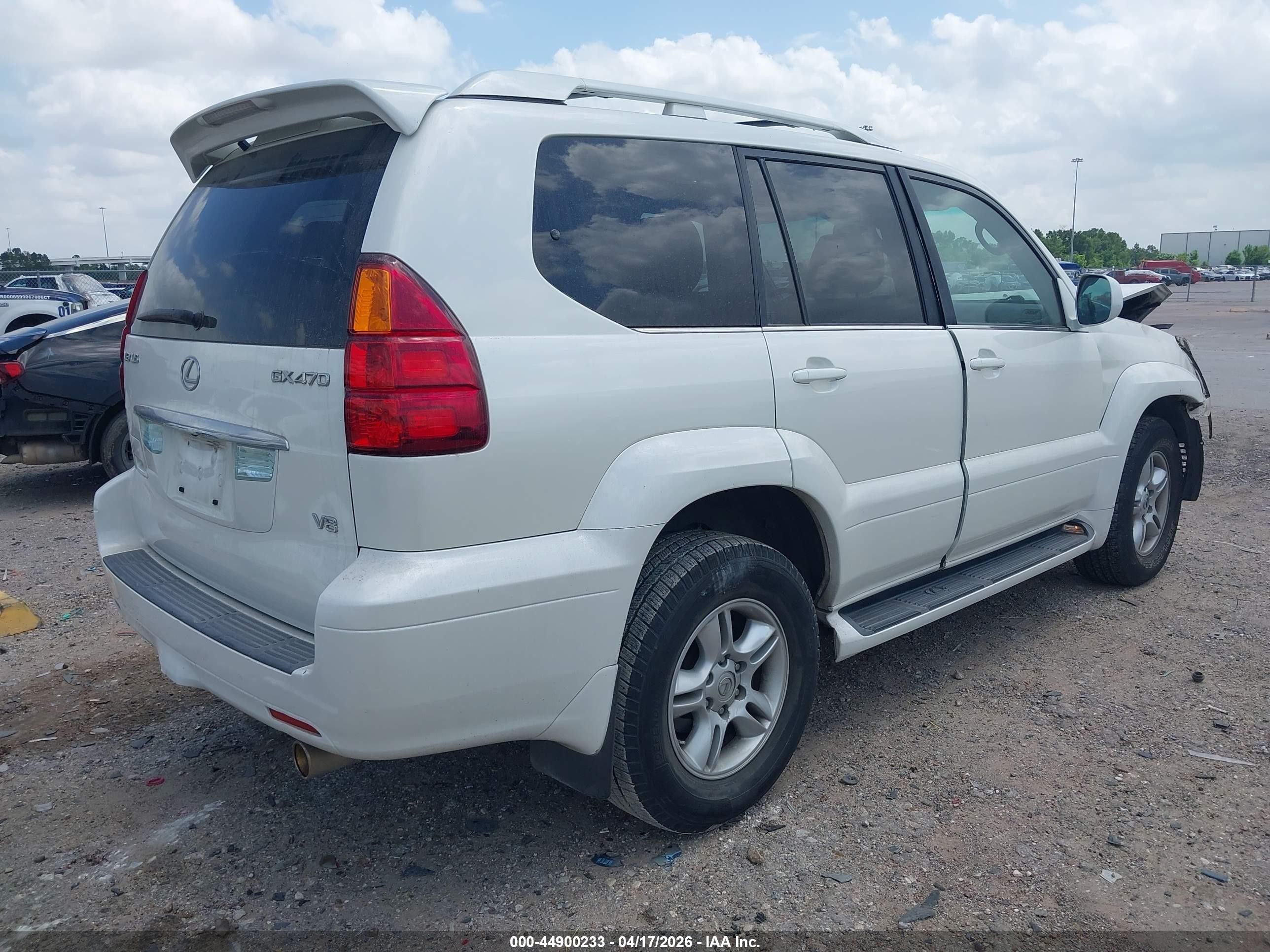2007 Lexus Gx 470   Белый vin: JTJBT20X170134449