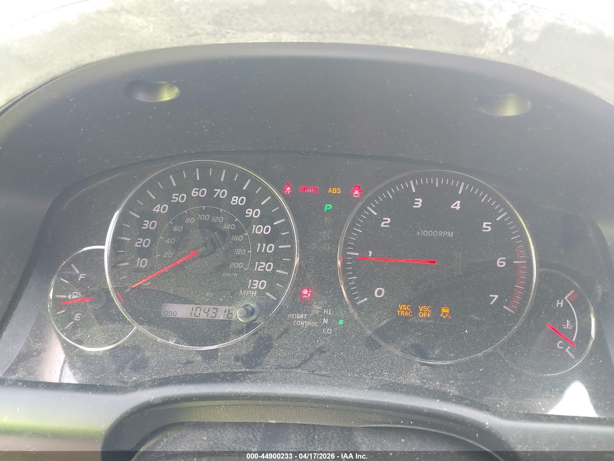 2007 Lexus Gx 470   Белый vin: JTJBT20X170134449
