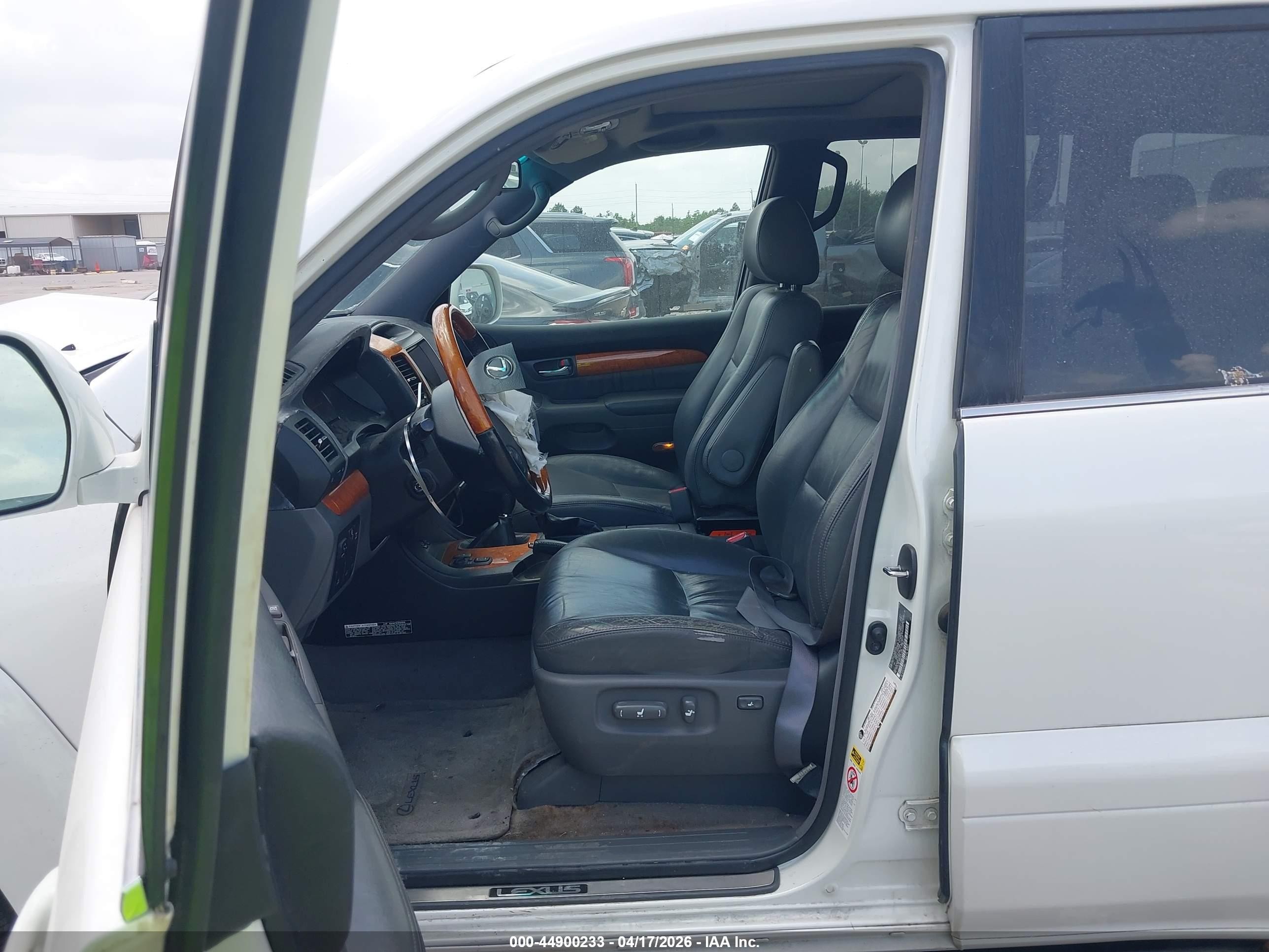 2007 Lexus Gx 470   Белый vin: JTJBT20X170134449