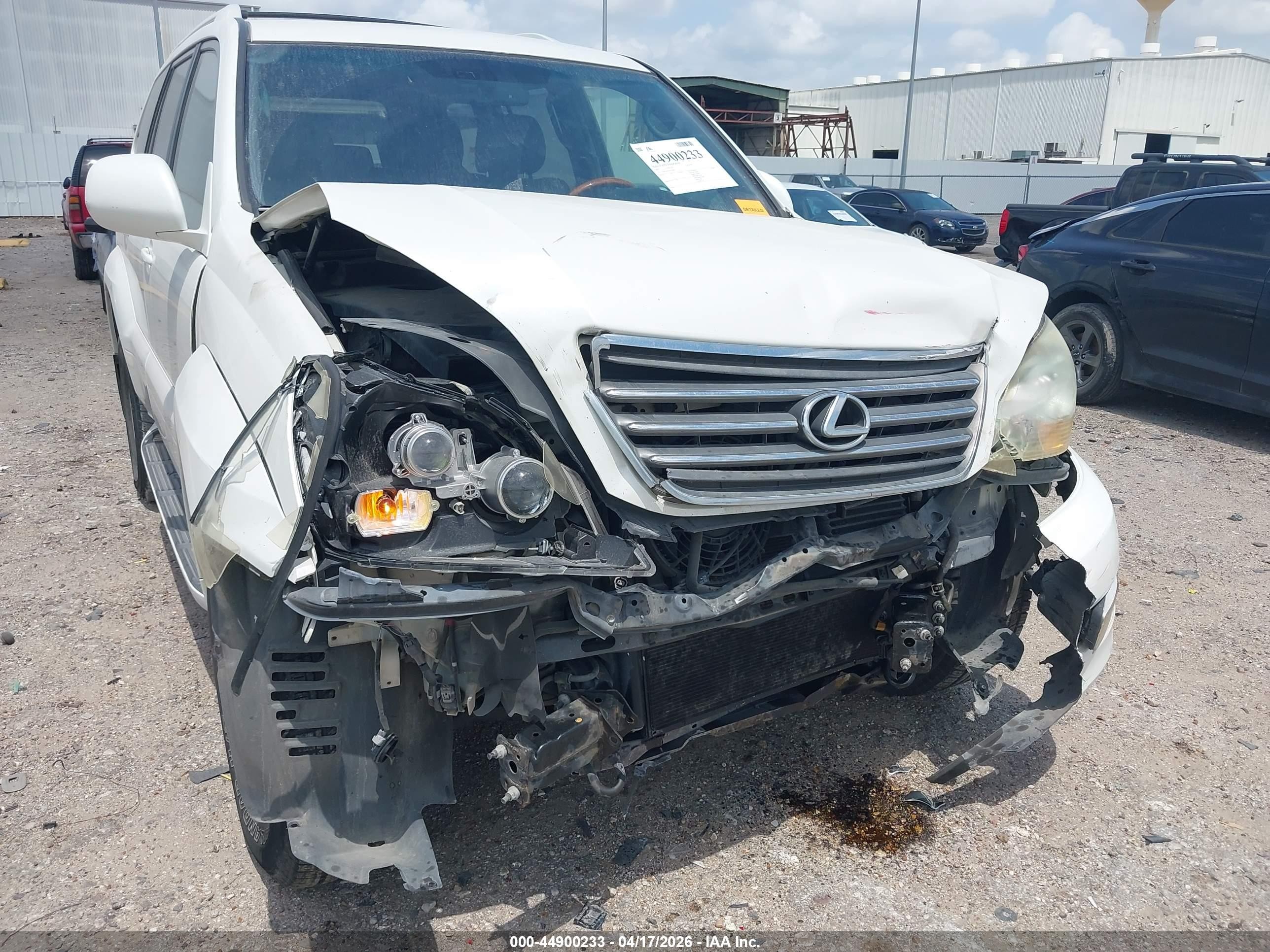 2007 Lexus Gx 470   Белый vin: JTJBT20X170134449