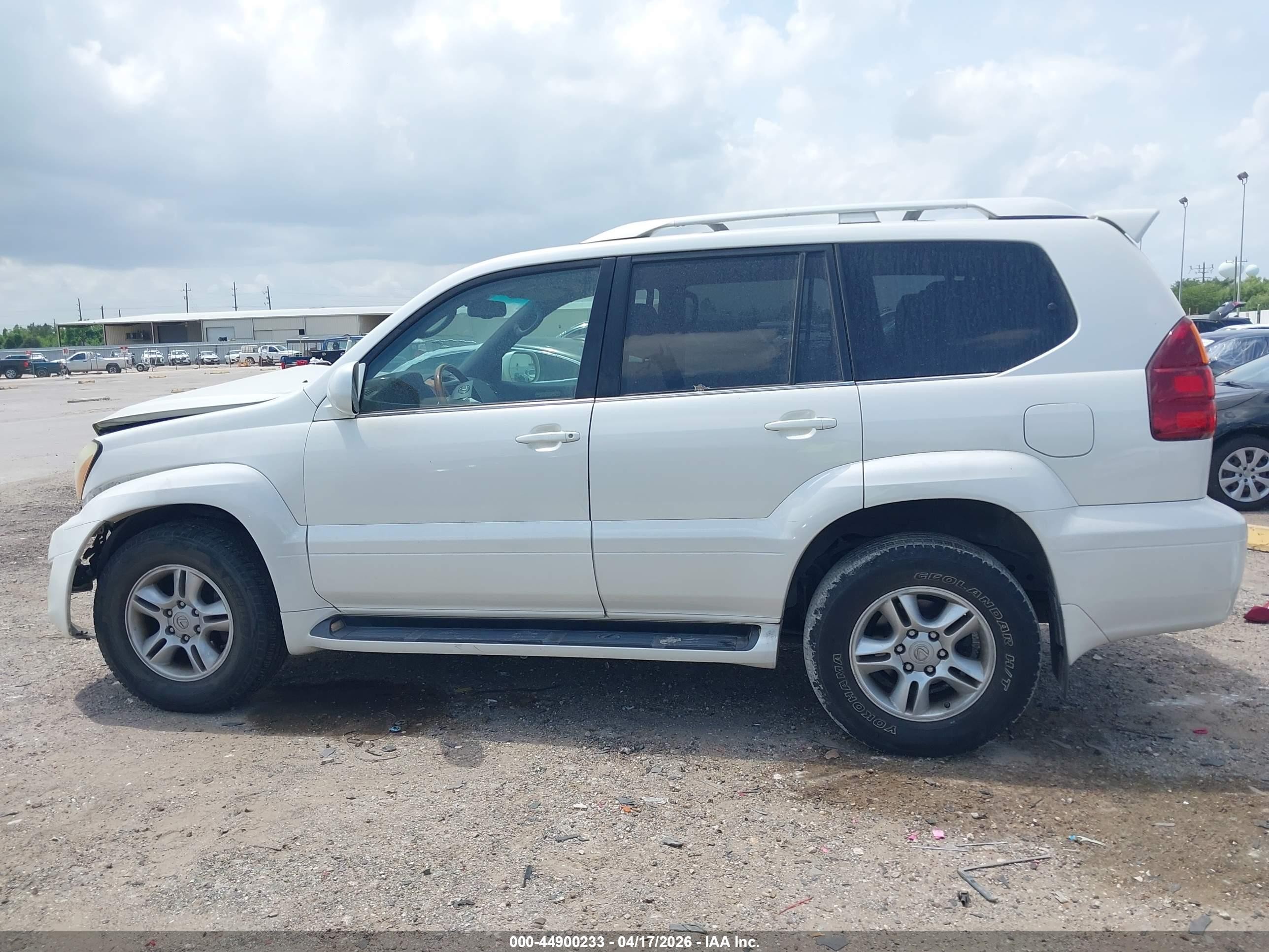 2007 Lexus Gx 470   Белый vin: JTJBT20X170134449