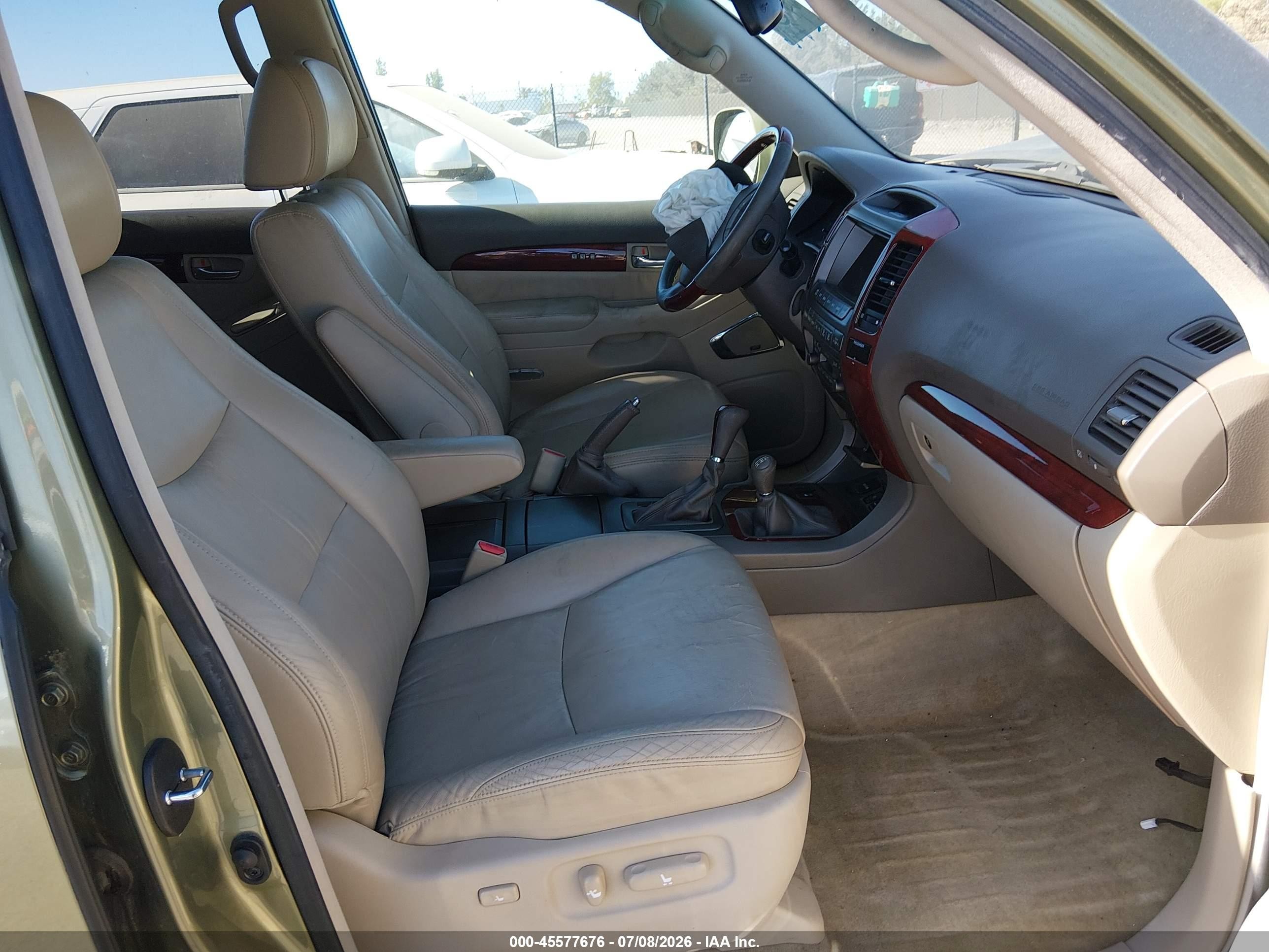 2008 Lexus Gx 470   Green vin: JTJBT20X180158431