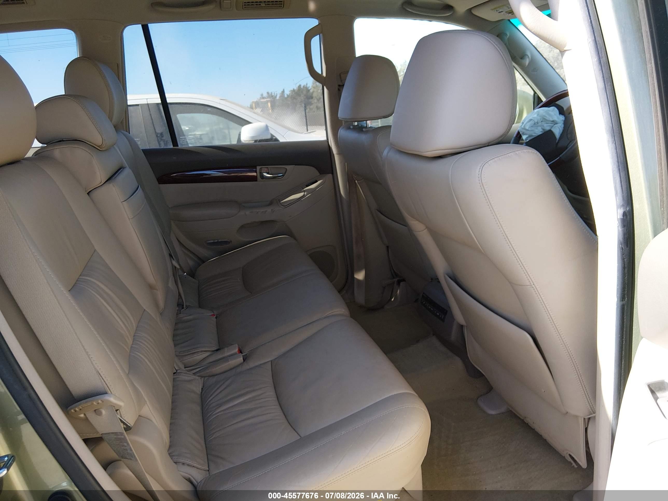2008 Lexus Gx 470   Green vin: JTJBT20X180158431