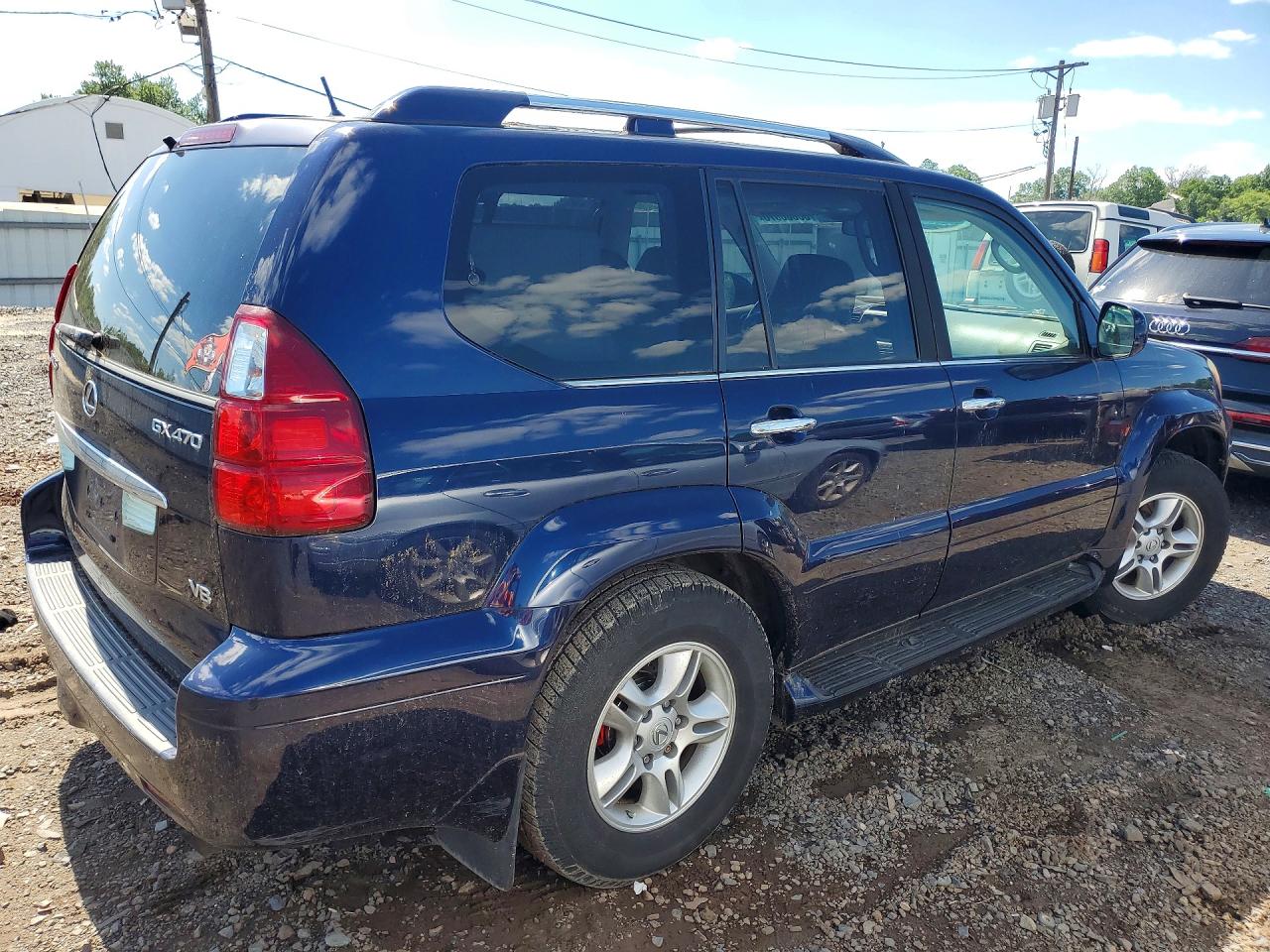 2008 Lexus Gx 470 Blue vin: JTJBT20X180167985