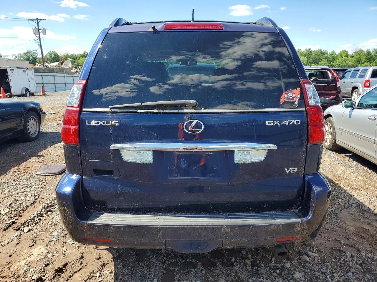 2008 Lexus Gx 470 Blue vin: JTJBT20X180167985