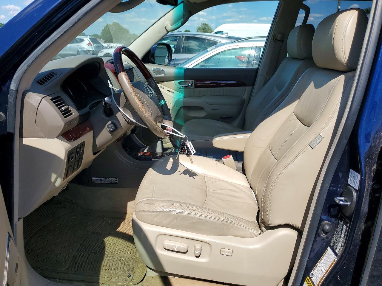 2008 Lexus Gx 470 Blue vin: JTJBT20X180167985