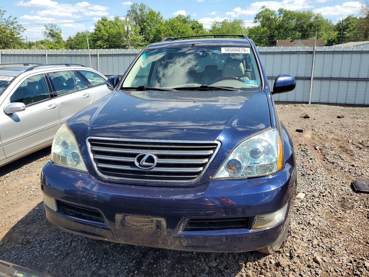 2008 Lexus Gx 470 Blue vin: JTJBT20X180167985