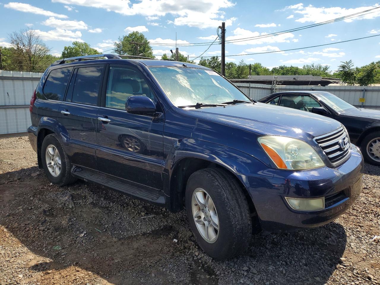 2008 Lexus Gx 470 Blue vin: JTJBT20X180167985