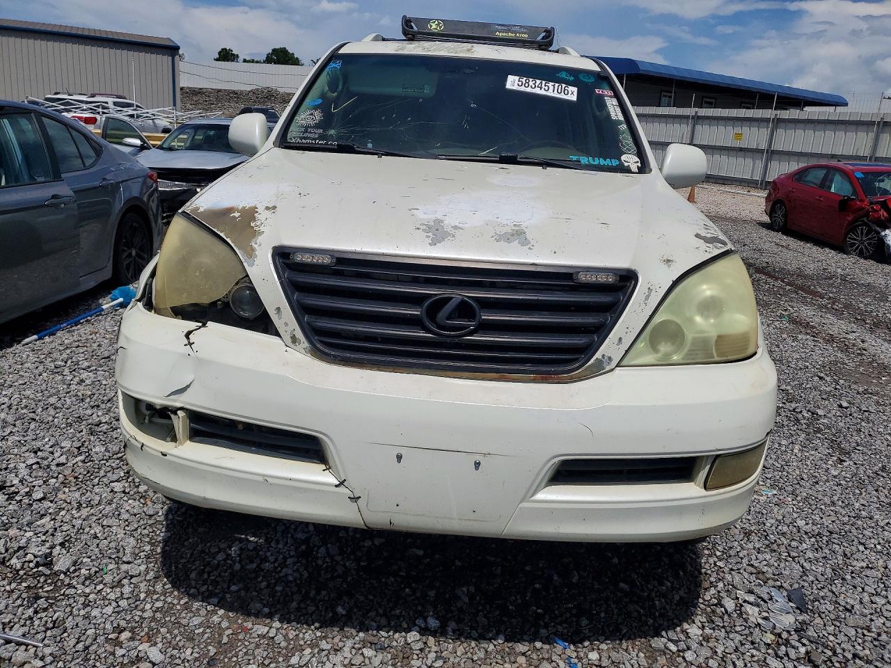 2008 Lexus Gx 470 Белый vin: JTJBT20X180170868