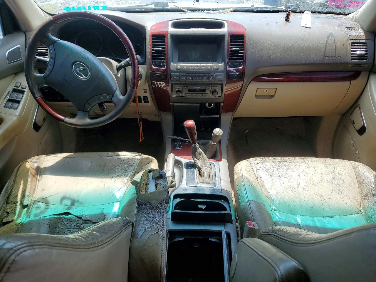 2008 Lexus Gx 470 Белый vin: JTJBT20X180170868