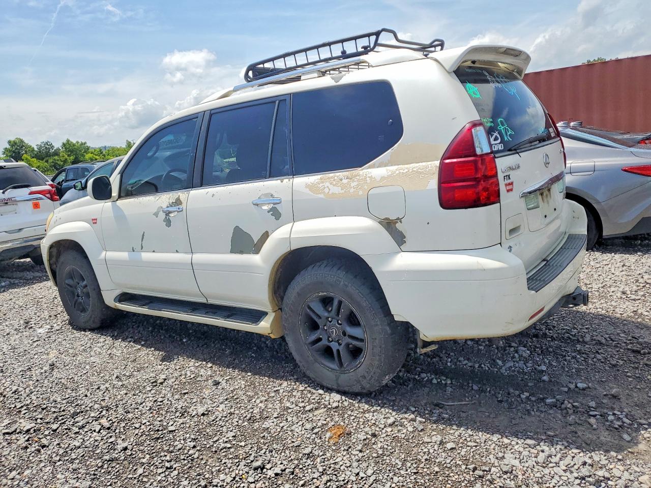 2008 Lexus Gx 470 Белый vin: JTJBT20X180170868