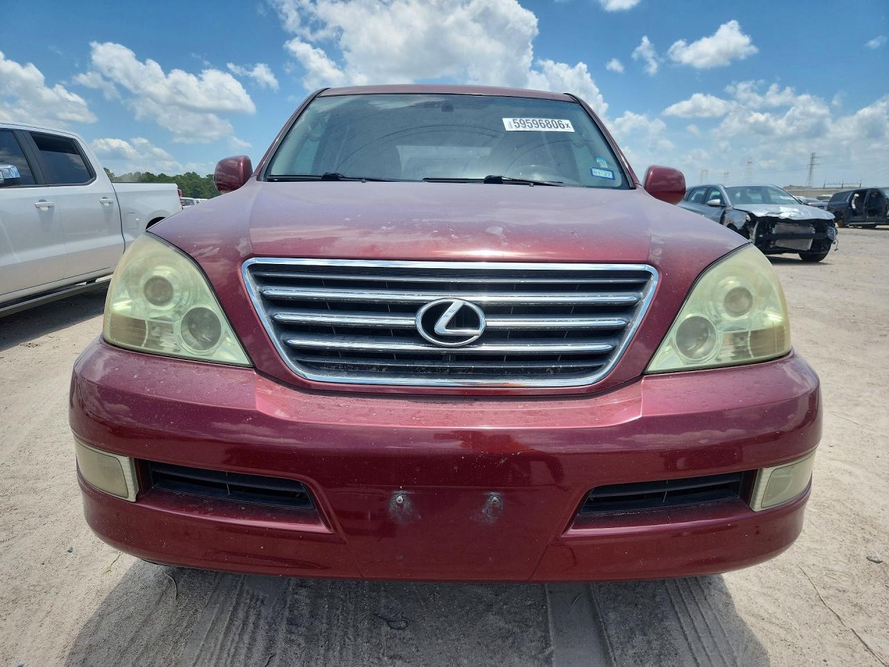 2009 Lexus Gx 470 Burgundy vin: JTJBT20X190176333