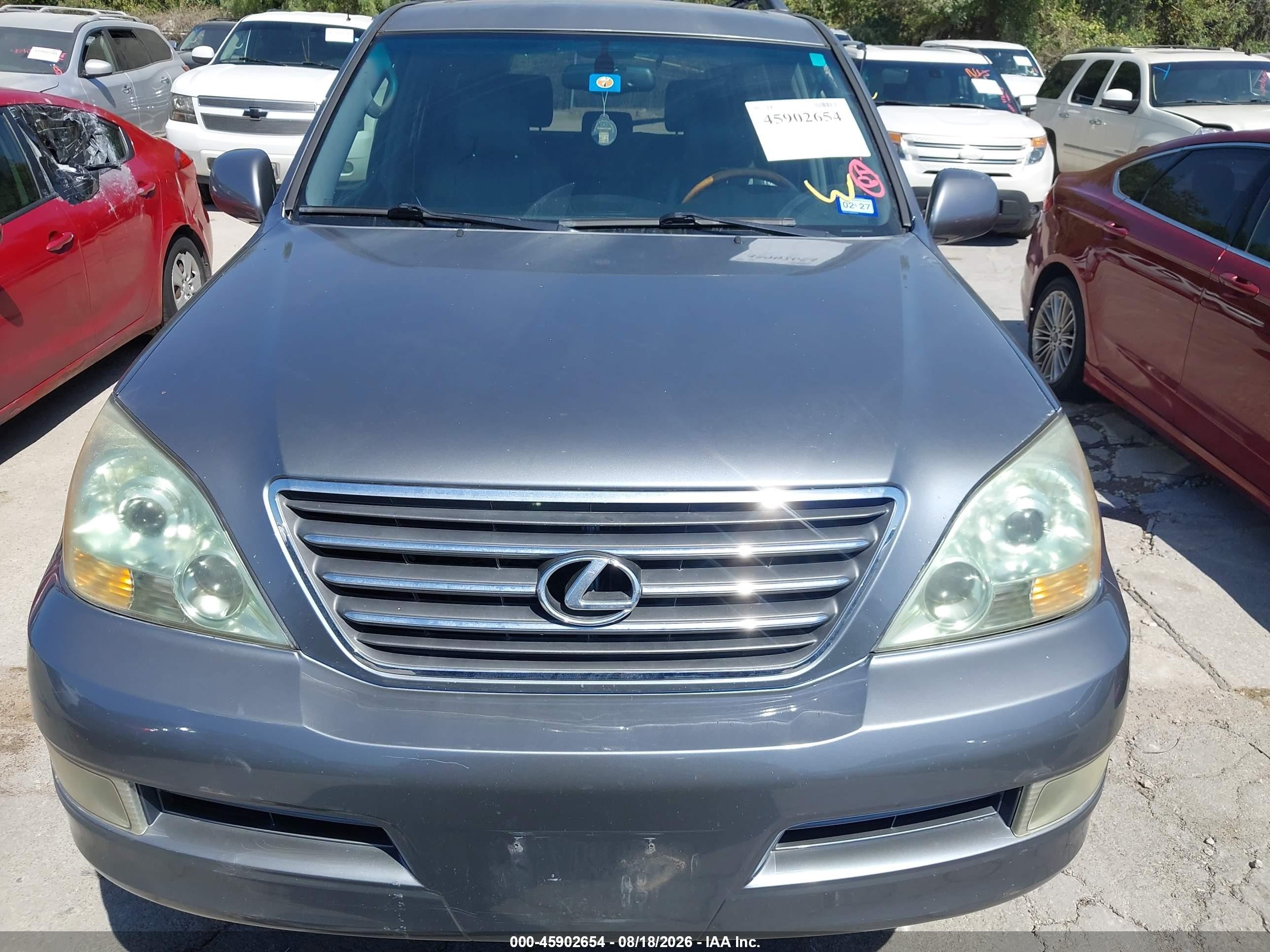 2003 Lexus Gx 470   Gray vin: JTJBT20X230014962
