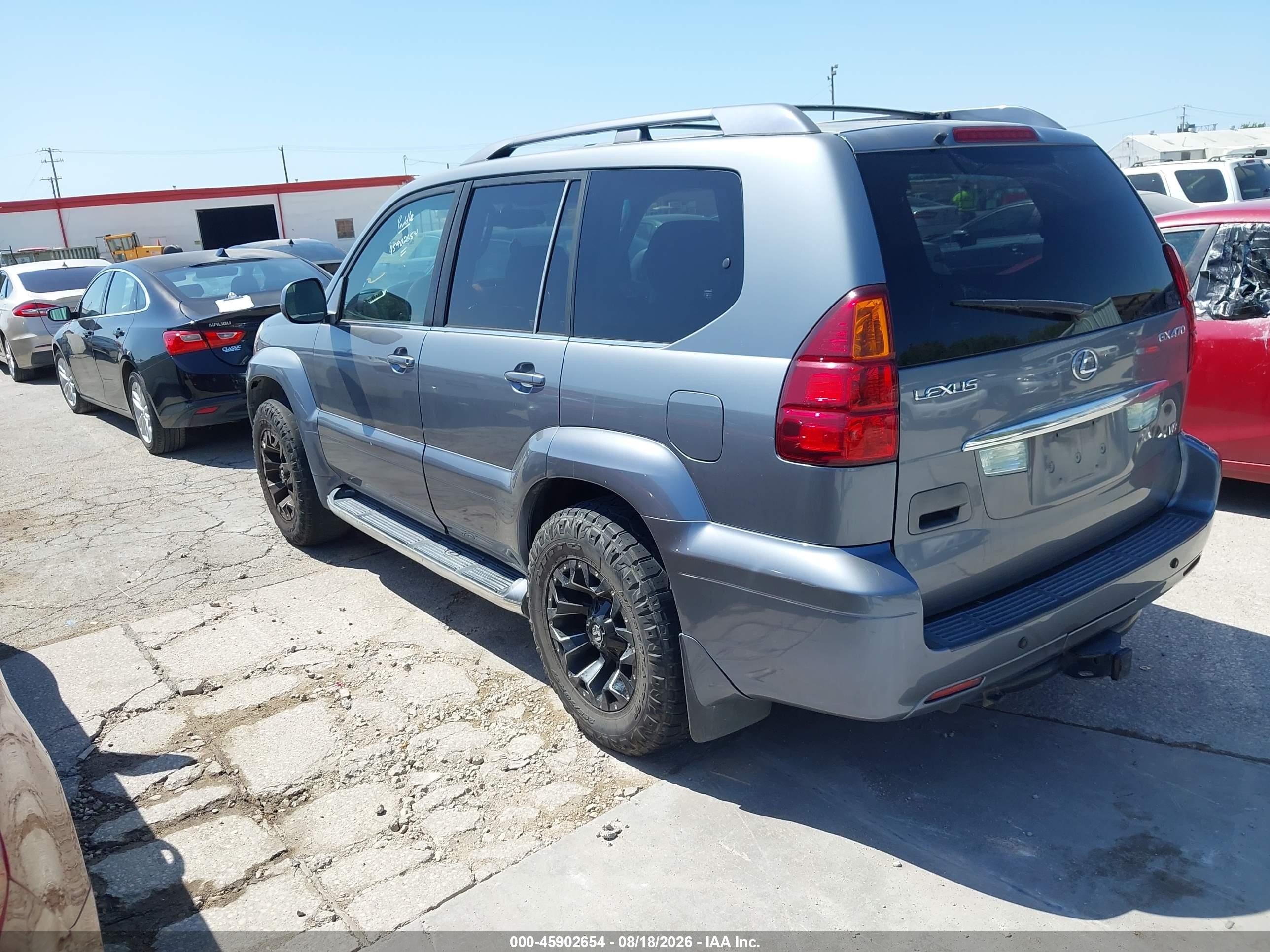 2003 Lexus Gx 470   Gray vin: JTJBT20X230014962