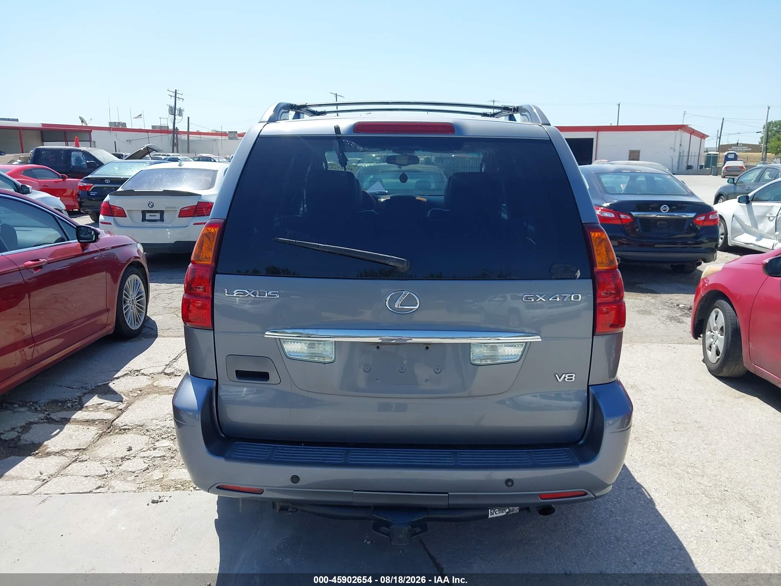 2003 Lexus Gx 470   Gray vin: JTJBT20X230014962